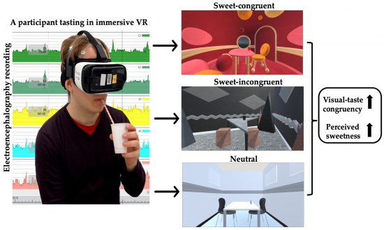 Foods | Free Full-Text | Assessing the Influence of Visual-Taste Congruency  on Perceived Sweetness and Product Liking in Immersive VR