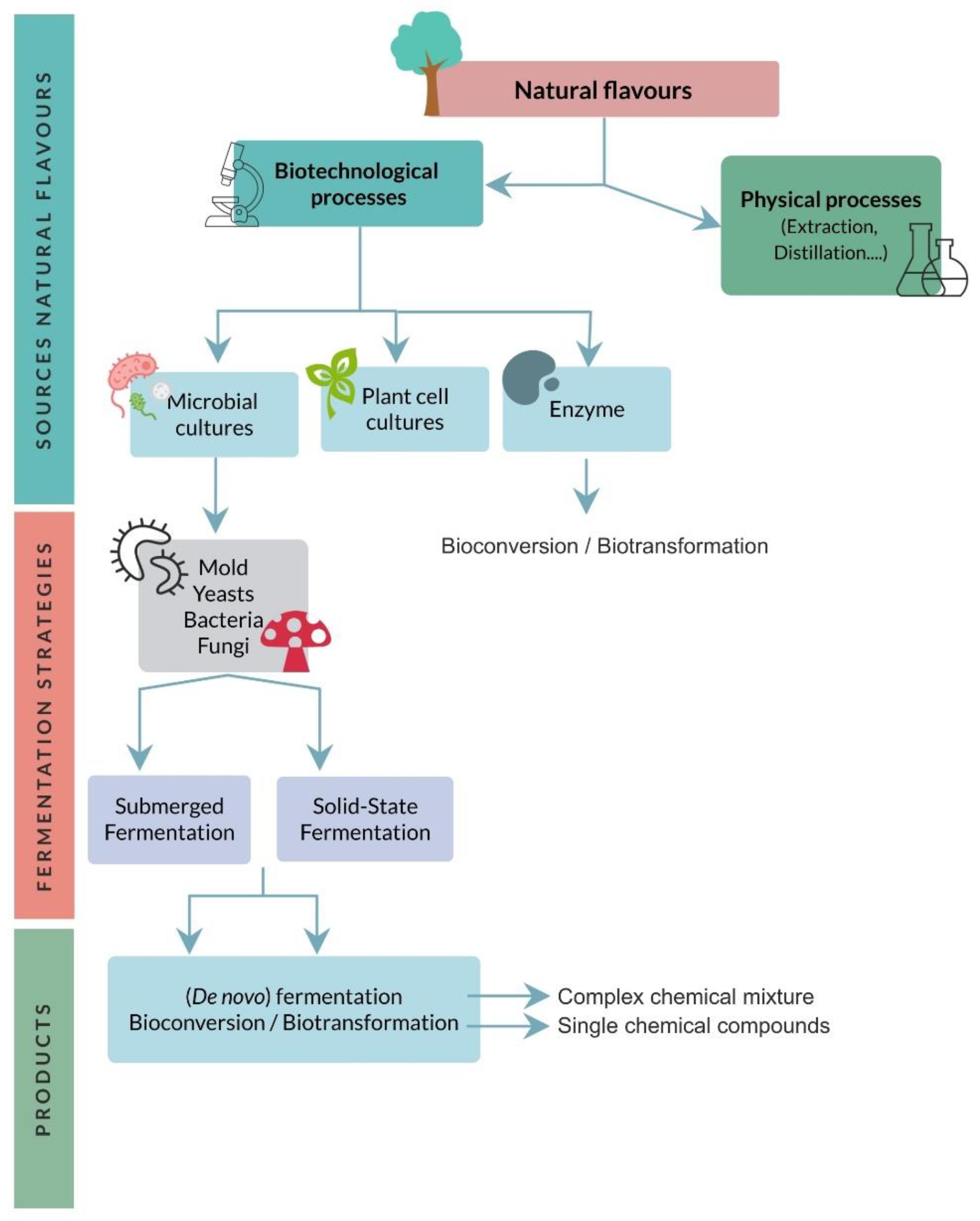 Foods Free Full Text Fermentation Of Agri Food Waste A Promising Route For The Production Of Aroma Compounds Html