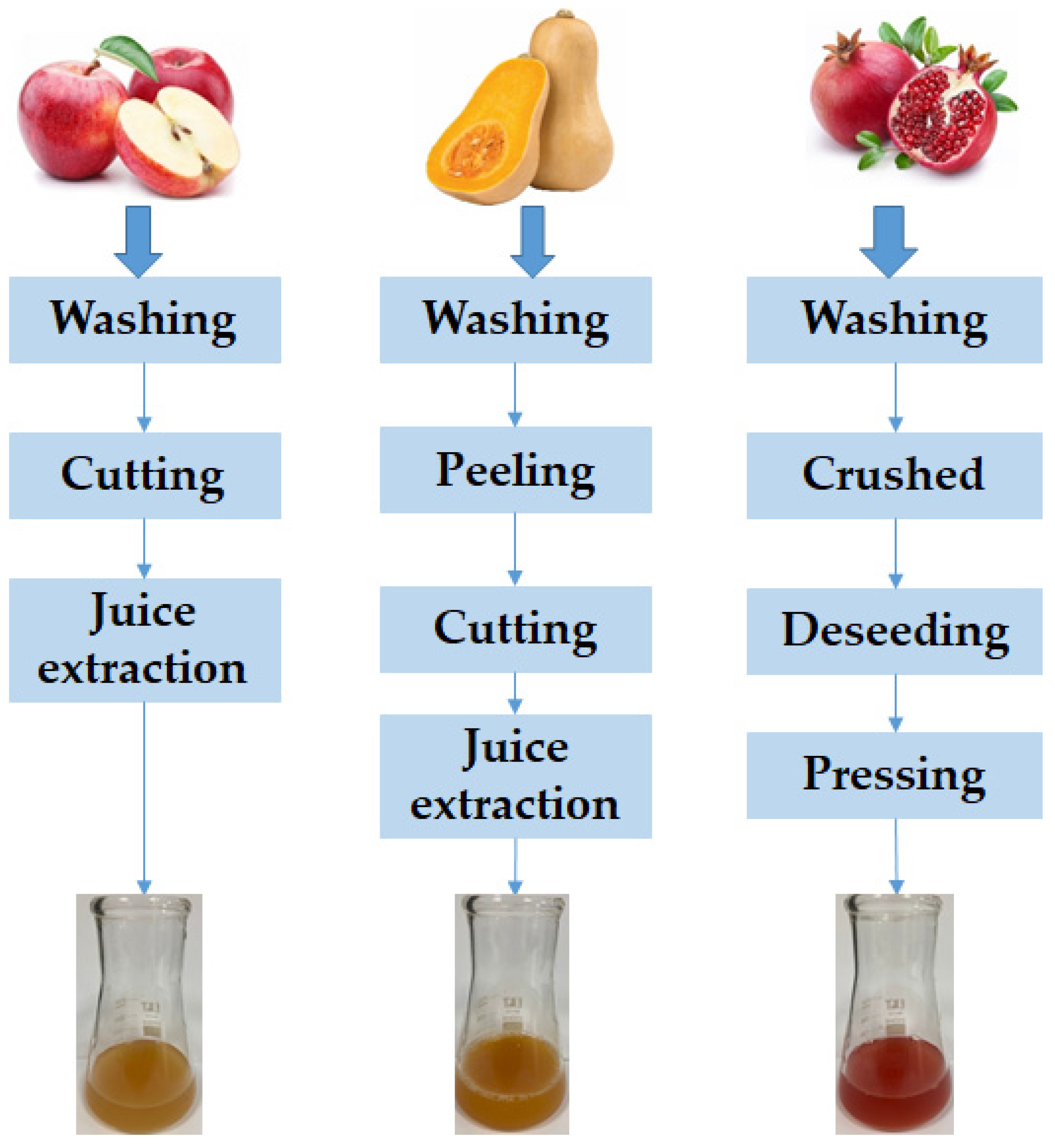 Foods | Free Full-Text | Effects of Ginger and Garlic Powders on the  Physicochemical and Microbiological Characteristics of Fruit Juices during  Storage