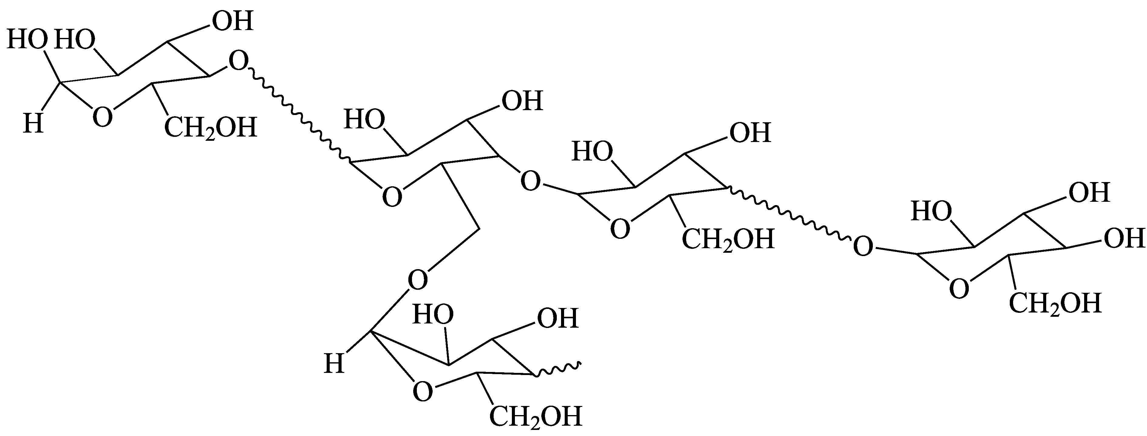 starch structure diagram