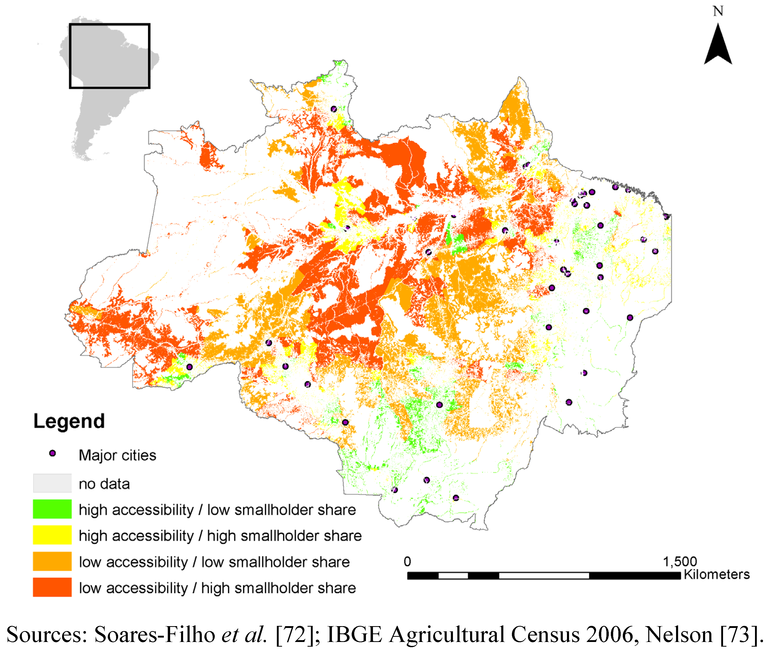 Forests | Free Full-Text | The Scope for Reducing Emissions from Forestry  and Agriculture in the Brazilian Amazon
