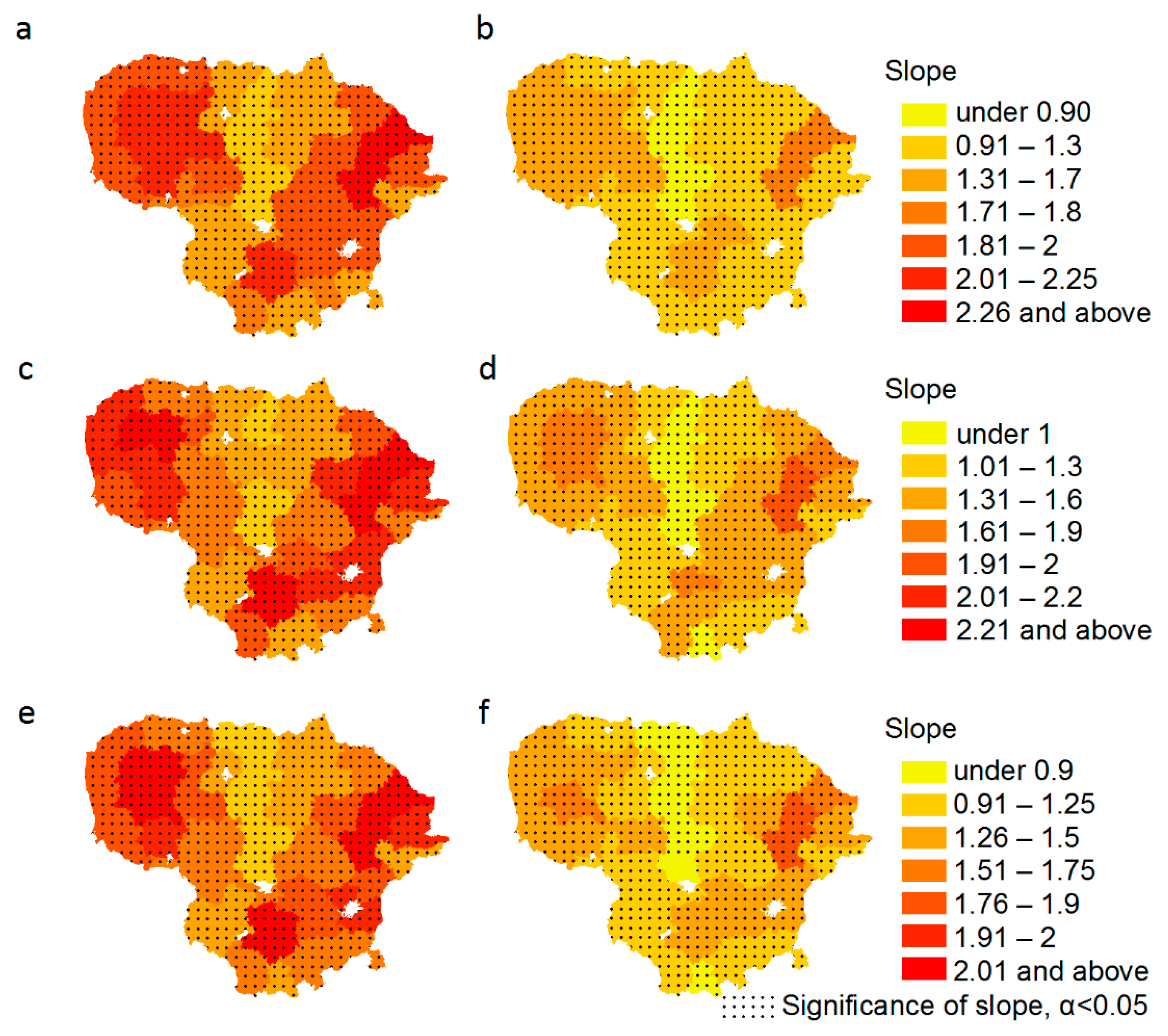 Forests | Free Full-Text | Spatial Pattern of Climate Change Effects on  Lithuanian Forestry