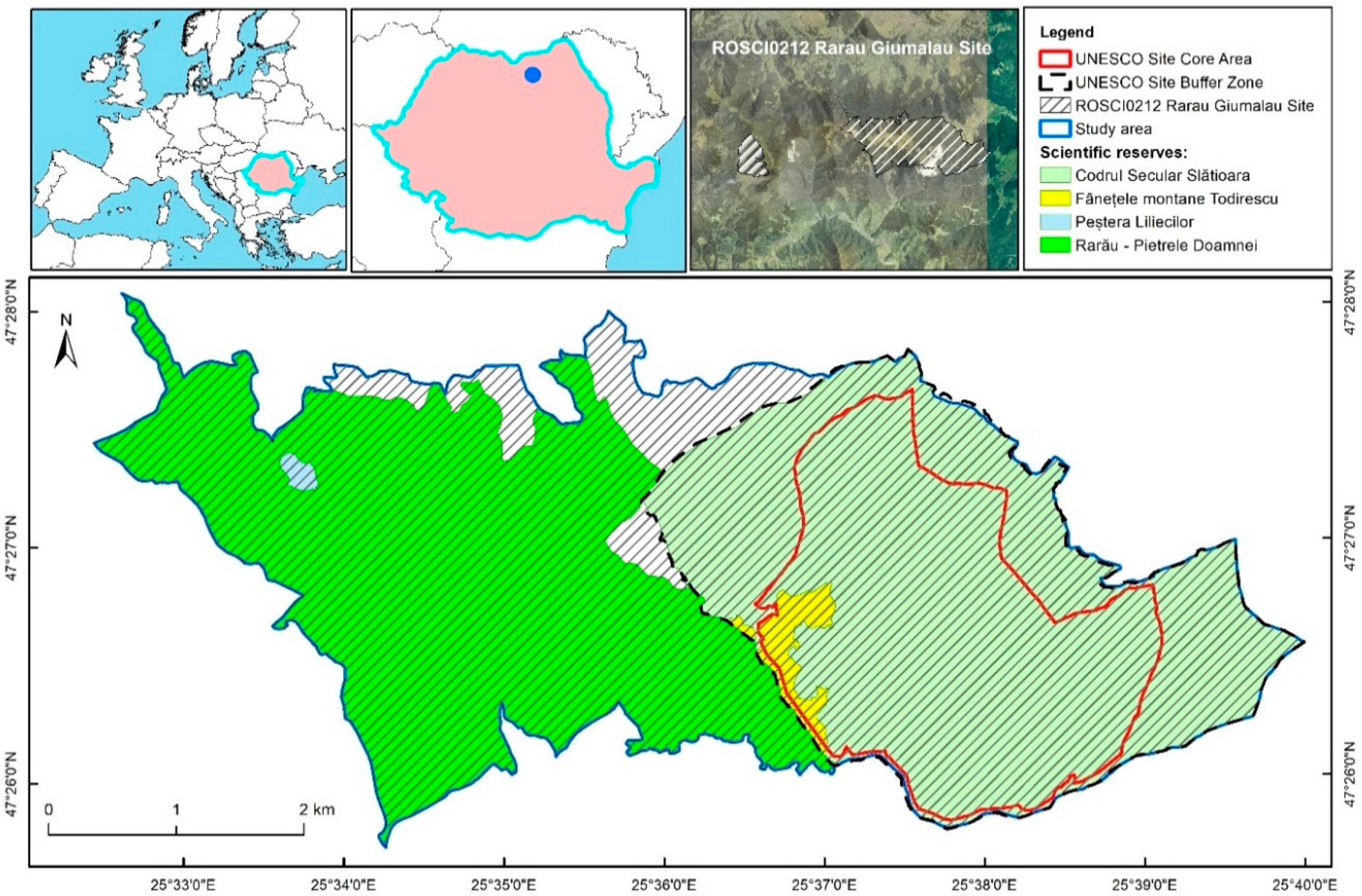 Forests | Free Full-Text | A Permanent Research Platform for Ecological  Studies in Intact Temperate Mountainous Forests from Slătioara UNESCO Site  and Its Surroundings, Romania