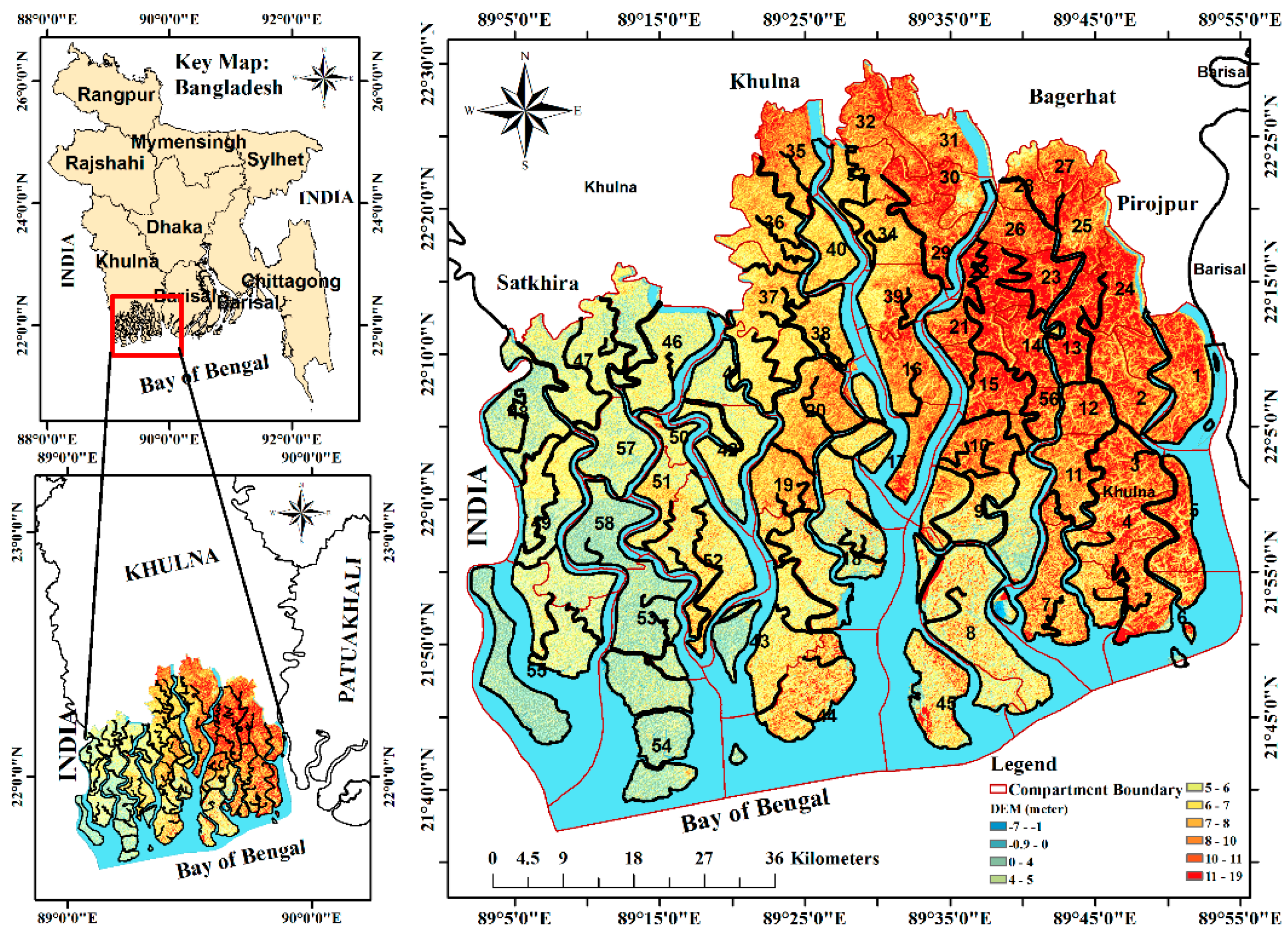 Forests | Free Full-Text | Applying Multi-Temporal Landsat Satellite Data  and Markov-Cellular Automata to Predict Forest Cover Change and Forest  Degradation of Sundarban Reserve Forest, Bangladesh