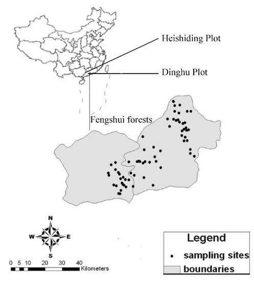 Forests | Free Full-Text | Decline in Aboveground Biomass Due to  Fragmentation in Subtropical Forests of China | HTML
