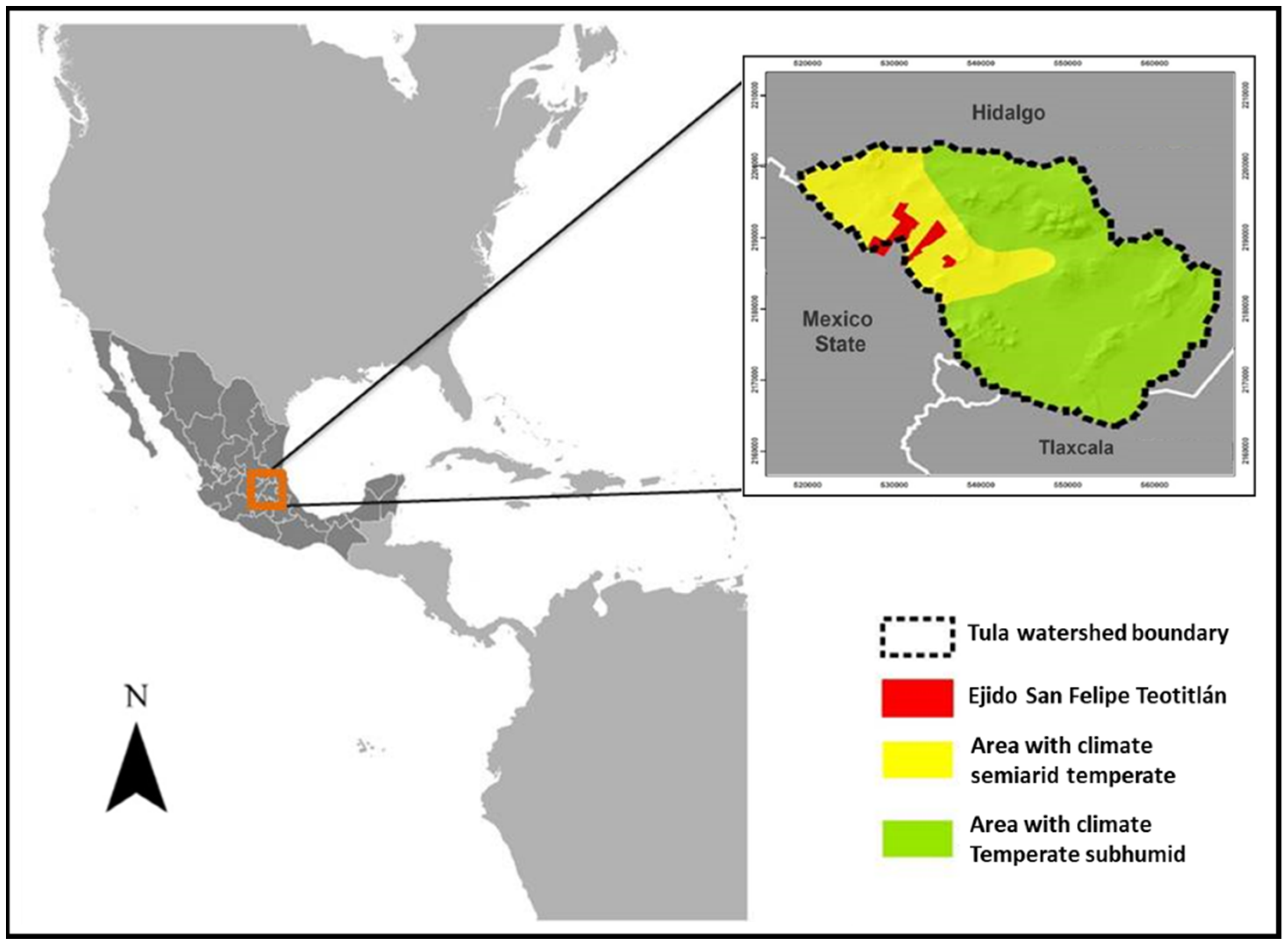 Forests | Free Full-Text | Identifying Potential Planting Sites for Three  Non-Native Plants to Be Used for Soil Rehabilitation in the Tula Watershed