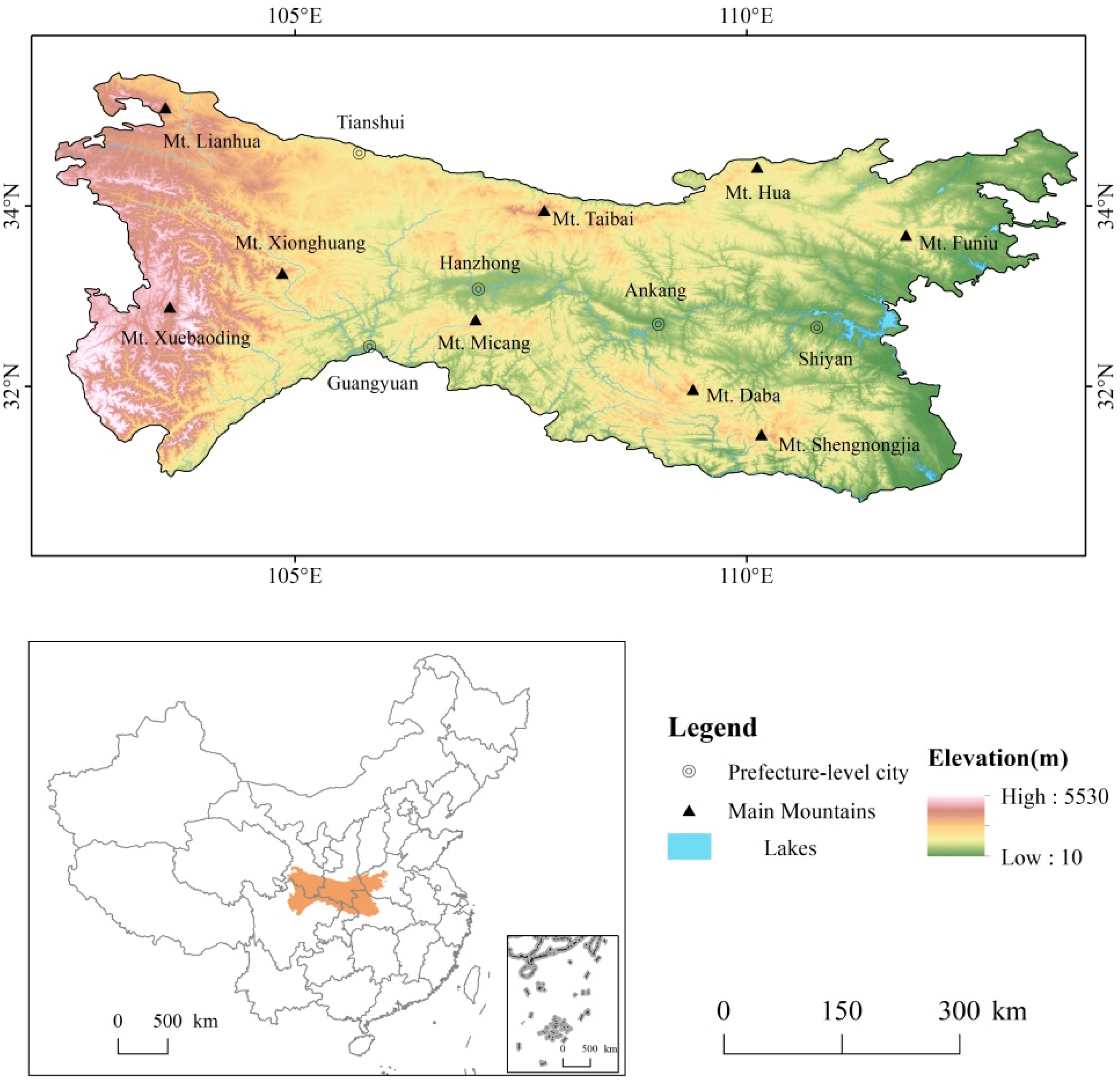 Forests | Free Full-Text | Vegetation Dynamics in the Qinling-Daba 