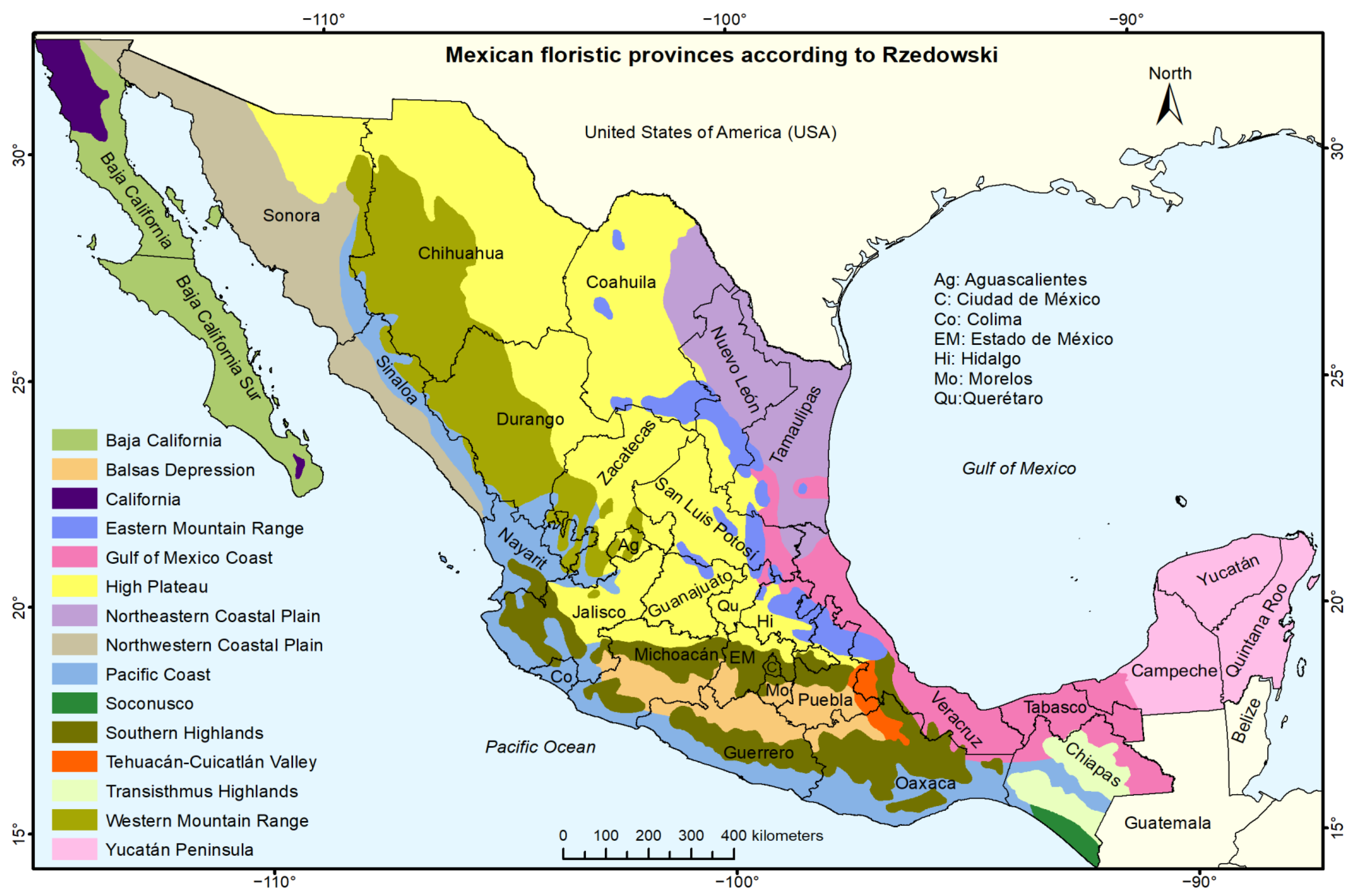 Forests | Free Full-Text | Mexico’s Forest Diversity: Common Tree ...