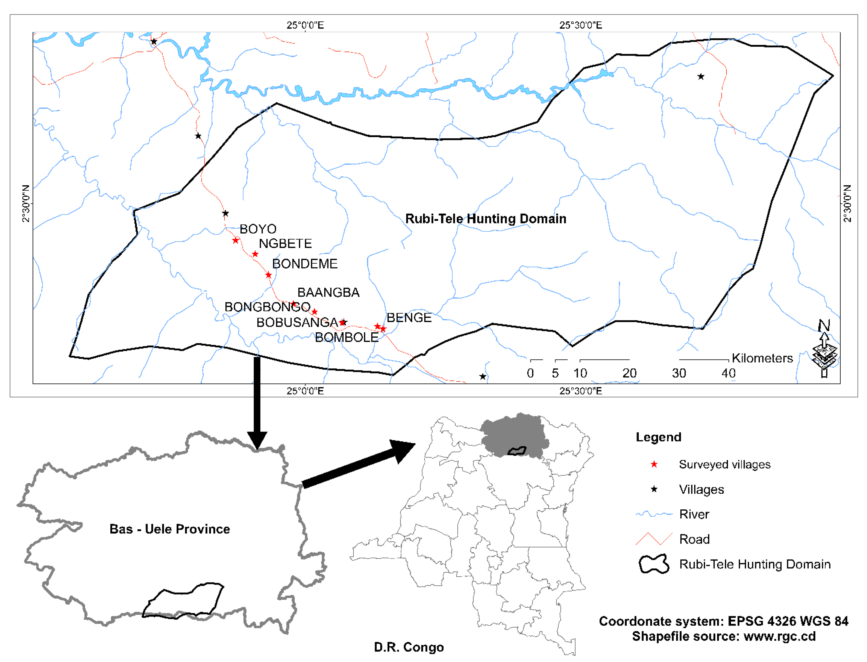 Forests | Free Full-Text | Identifying Socioeconomic Determinants of  Households&rsquo; Forest Dependence in the Rubi-Tele Hunting Domain, DR  Congo: A Logistic Regression Analysis