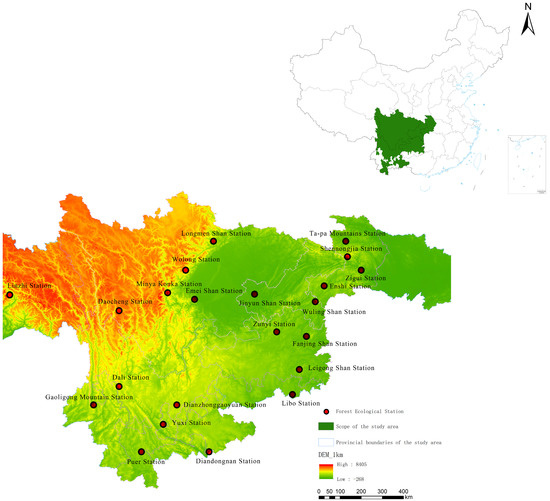 Forests | Free Full-Text | Dynamic Change of Forest Ecological Benefit of  the Natural Forest Protection Project in the Upper Reaches of Yangtze River