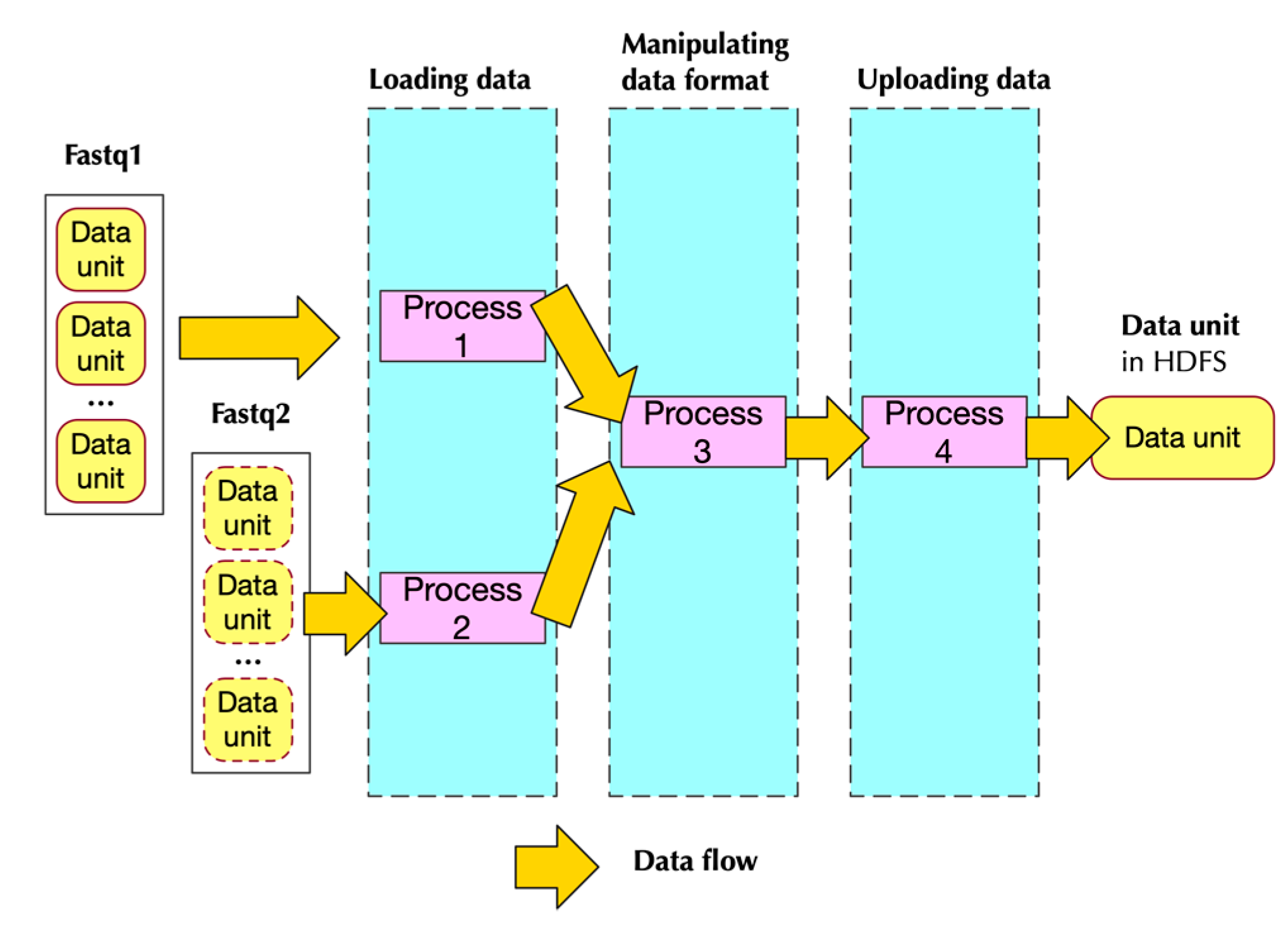 Paired end. Fastq Формат. Fastq format. Data load.