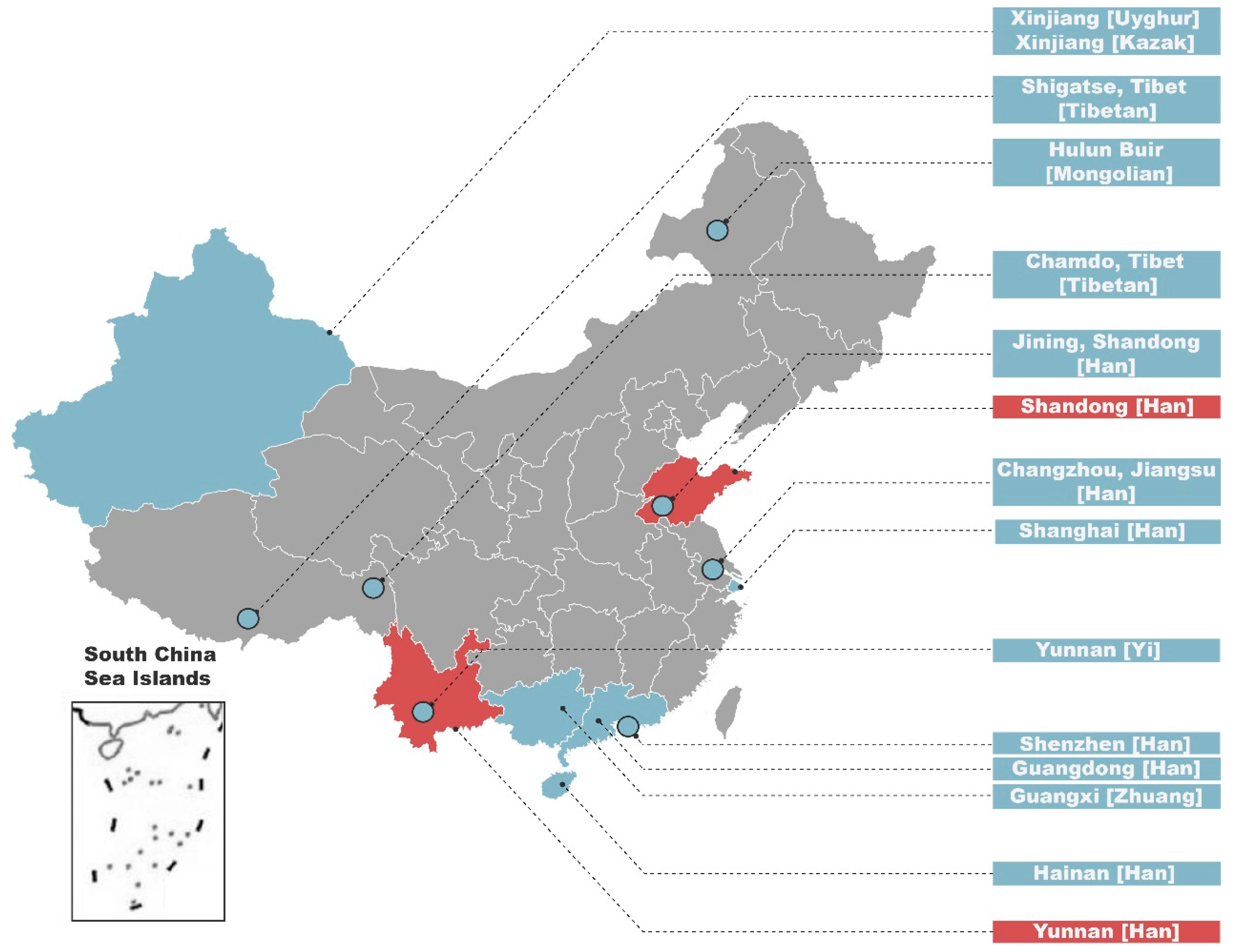 Genes | Free Full-Text | Genetic Reconstruction and Forensic Analysis of  Chinese Shandong and Yunnan Han Populations by Co-Analyzing Y Chromosomal  STRs and SNPs