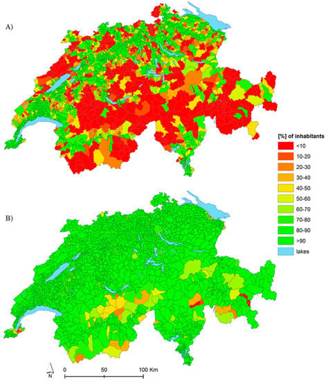 Geomatics | Free Full-Text | Modelling Physical Accessibility to Public  Green Spaces in Switzerland to Support the SDG11 | HTML