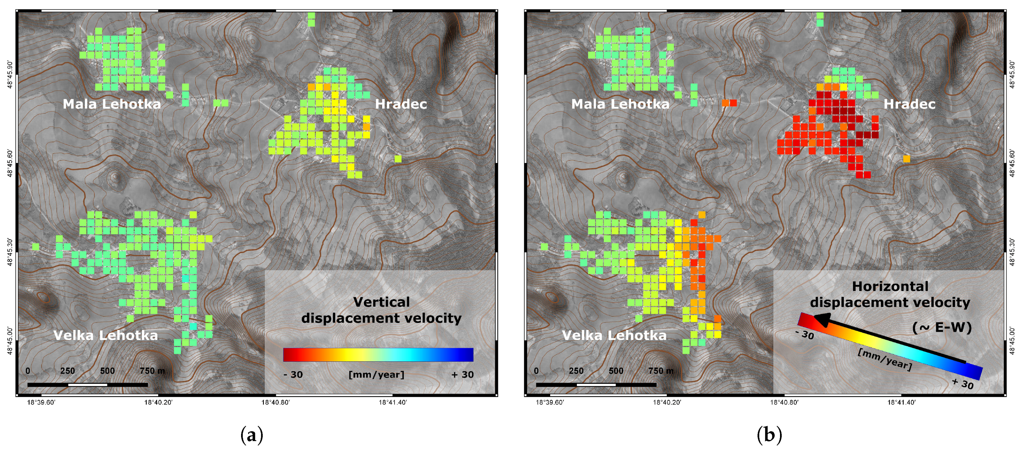 Geosciences | Free Full-Text | Ground Stability Monitoring of Undermined  and Landslide Prone Areas by Means of Sentinel-1 Multi-Temporal InSAR, Case  Study from Slovakia