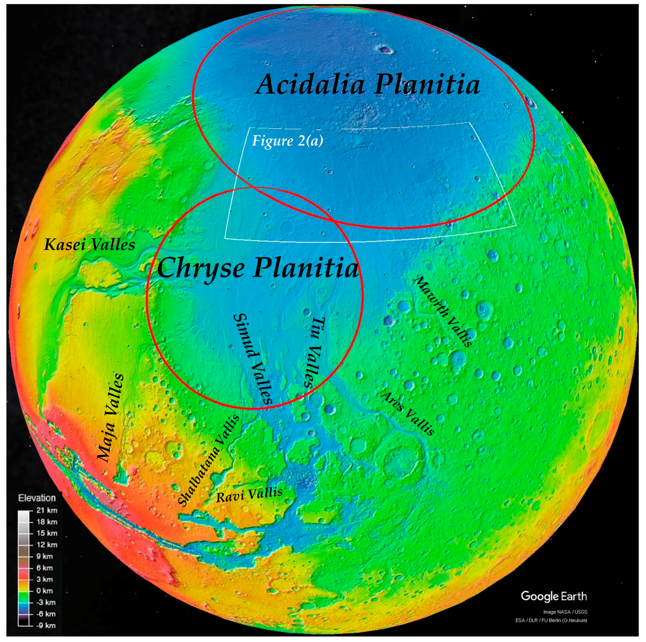 Geosciences | Free Full-Text | High-Resolution Topographic Analyses of  Mounds in Southern Acidalia Planitia, Mars: Implications for Possible Mud  Volcanism in Submarine and Subaerial Environments