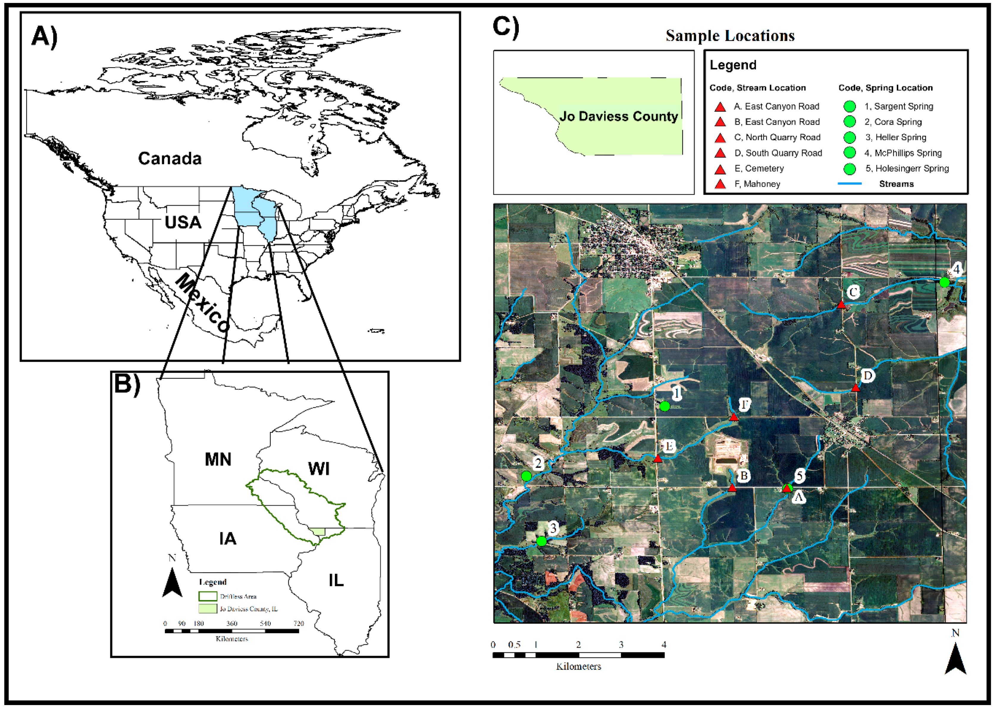 Geosciences Free Full Text Differentiation Of Surface Water And Groundwater In A Karst System Using Anthropogenic Signatures
