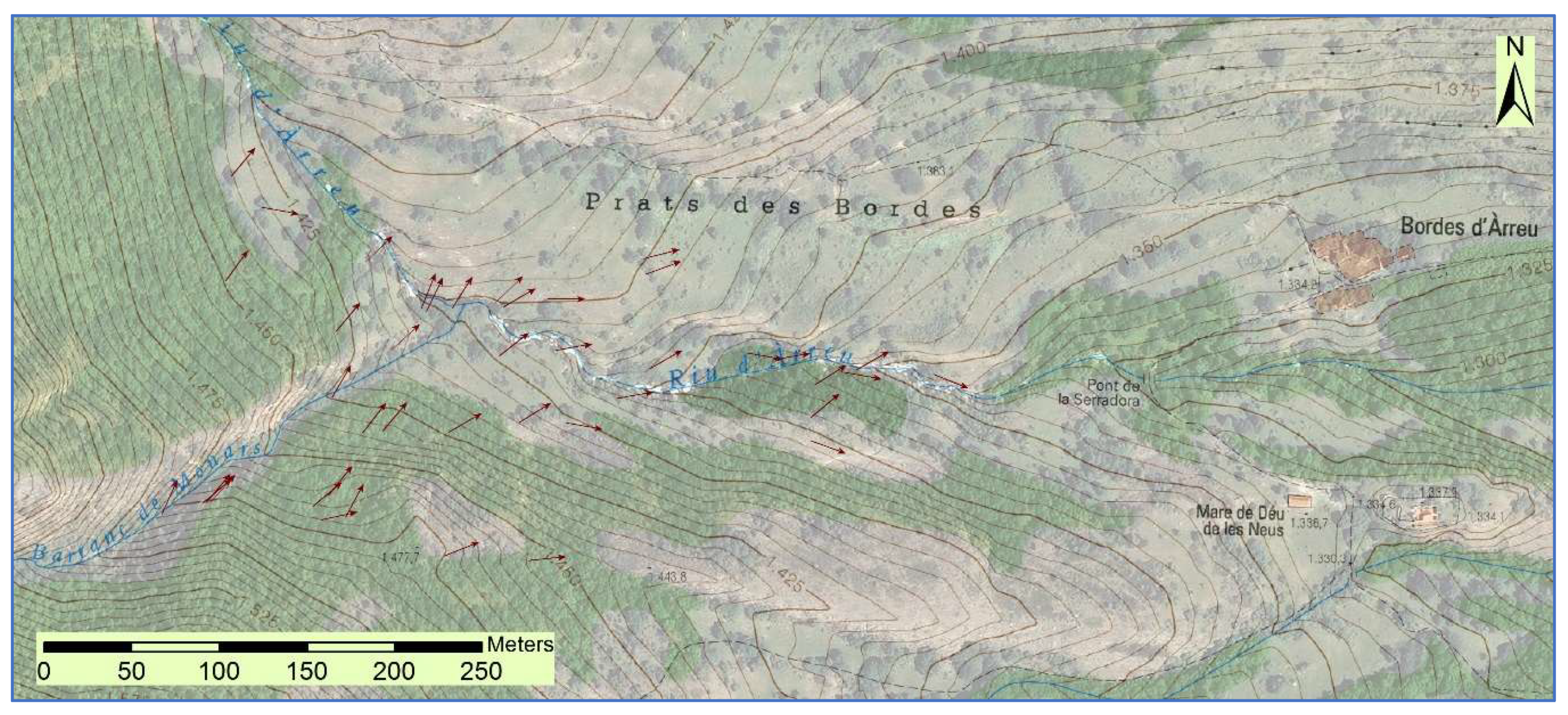Geosciences | Free Full-Text | The Historic Avalanche that Destroyed the  Village of Àrreu in 1803, Catalan Pyrenees | HTML
