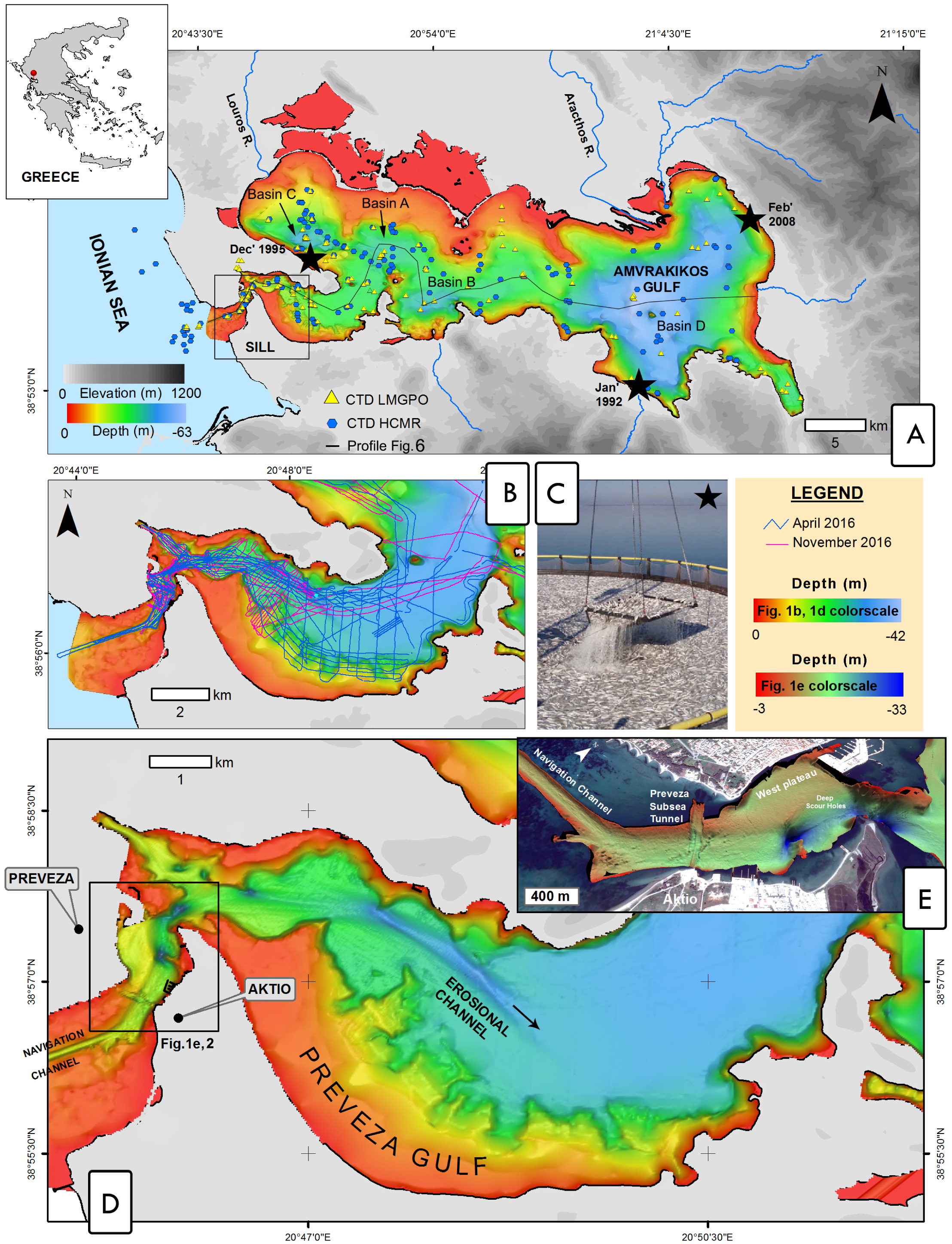 Geosciences | Free Full-Text | Spatio-Seasonal Hypoxia/Anoxia Dynamics and  Sill Circulation Patterns Linked to Natural Ventilation Drivers, in a  Mediterranean Landlocked Embayment: Amvrakikos Gulf, Greece | HTML