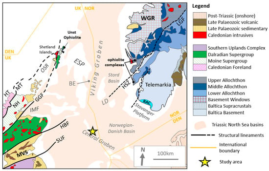 Cross-border stratigraphy of the Northern, Central and Southern