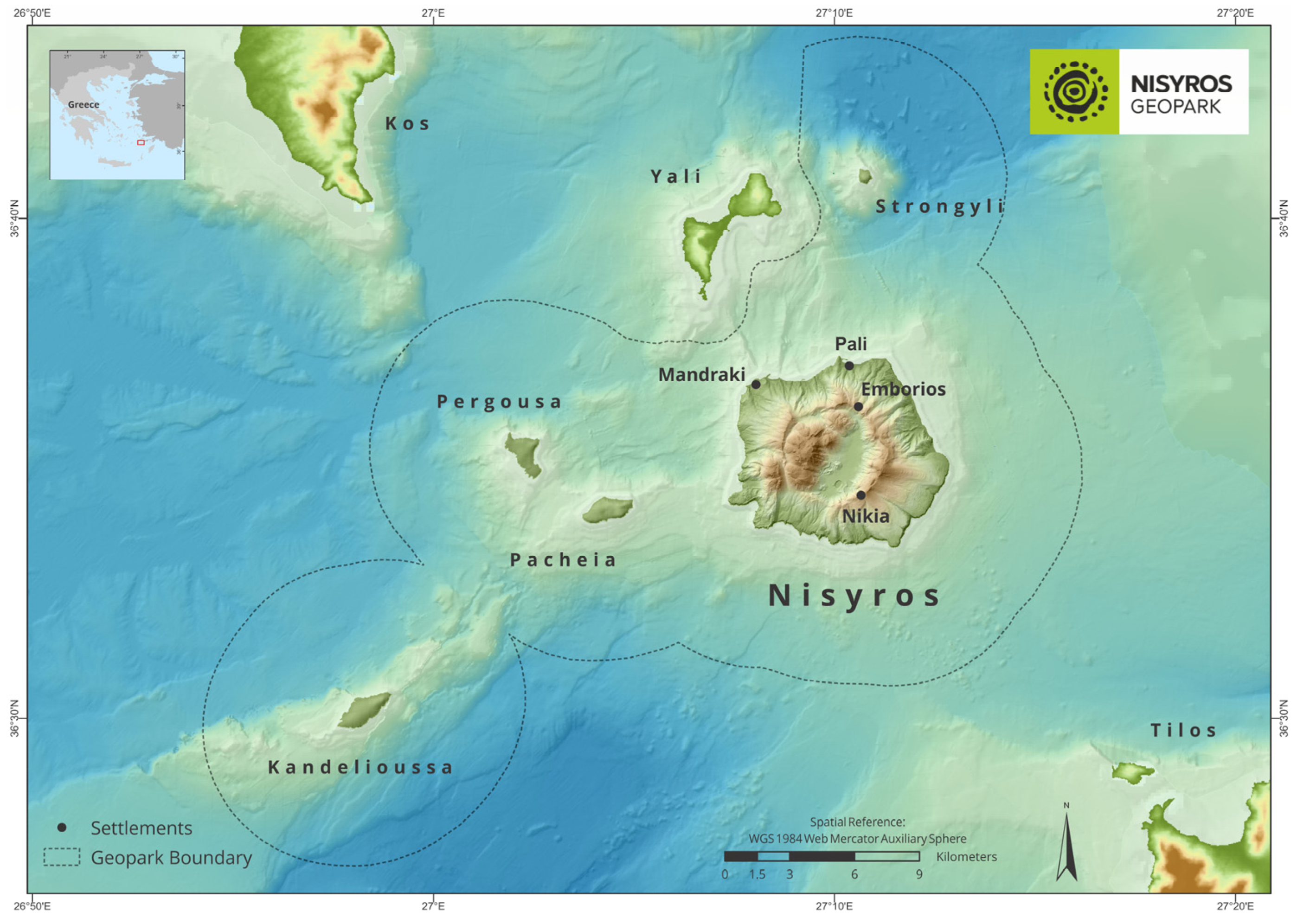 Geosciences | Free Full-Text | Nisyros Aspiring UNESCO Global Geopark:  Crucial Steps for Promoting the Volcanic Landscape&rsquo;s Unique  Geodiversity