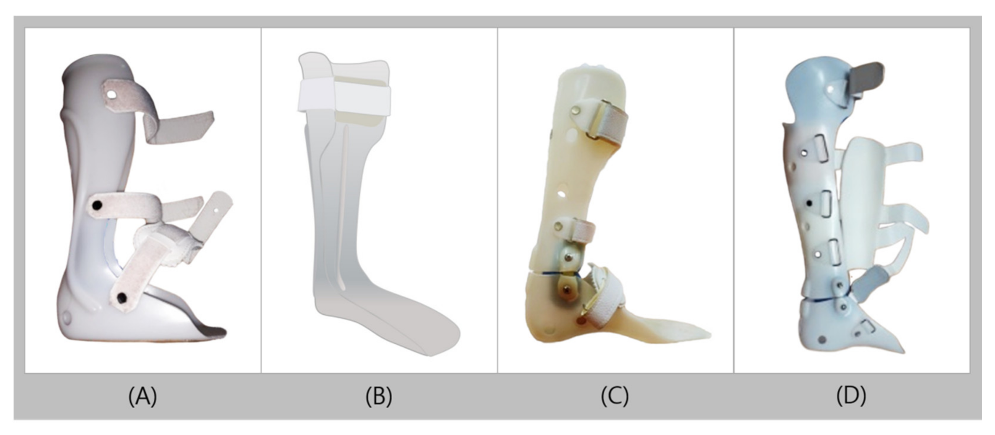 Plastic Brown And Black Fracture Orthopedic Braces, For Leg