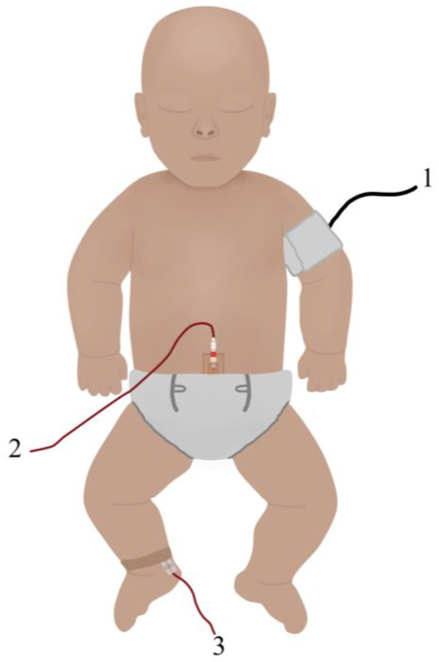 Born/Infant/Pediatric Blood Pressure Monitor Infant SPO2 PR Sphygmomanometer