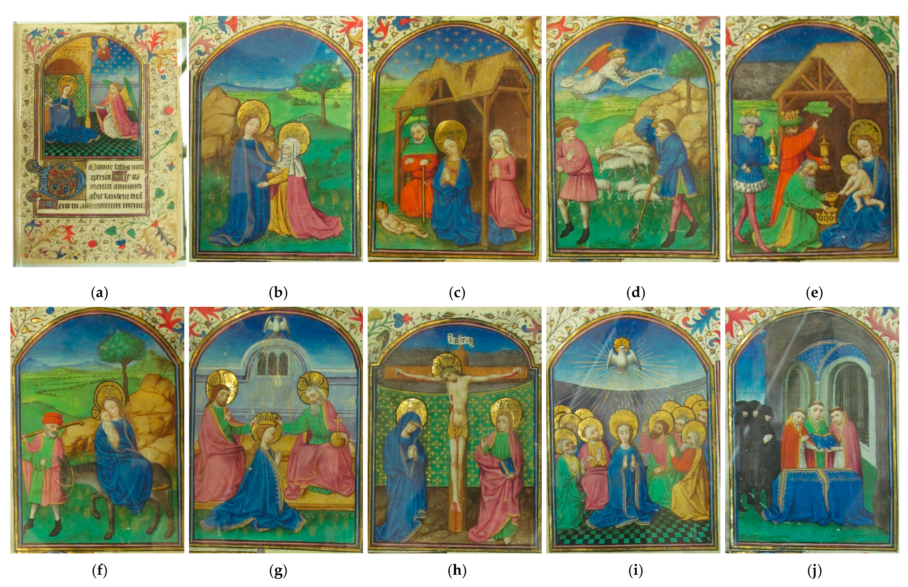 Heritage | Free Full-Text | On the Hierarchical Use of Colourants in a 15th  Century Book of Hours