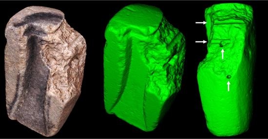 Heritage | Free Full-Text | Study of a Late Bronze Age Casting Mould and  Its Black Residue by 3D Imaging, pXRF, SEM-EDS, Micro-FTIR and Micro-Raman  | HTML