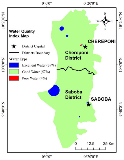 Map Of Saboba District Hydrology | Free Full-Text | Hydrochemical Characterization And Suitability  Assessment Of Groundwater Quality In The Saboba And Chereponi Districts,  Ghana | Html