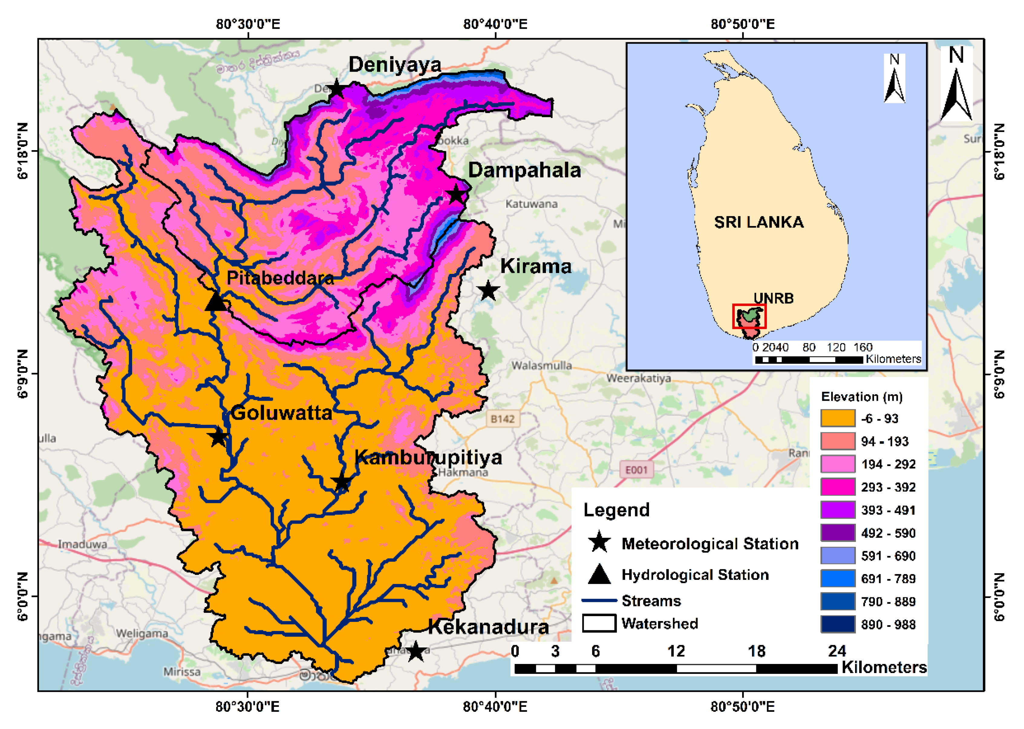 Hydrology Free Full Text Evaluation Of Future Streamflow In The Upper Part Of The Nilwala