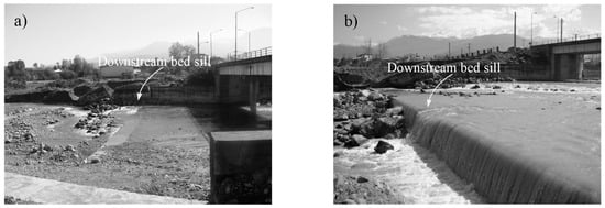 Hydrology | Free Full-Text | Using a Bed Sill as a Countermeasure for  Clear-Water Scour at a Complex Pier with Inclined Columns Footed on Capped  Piles