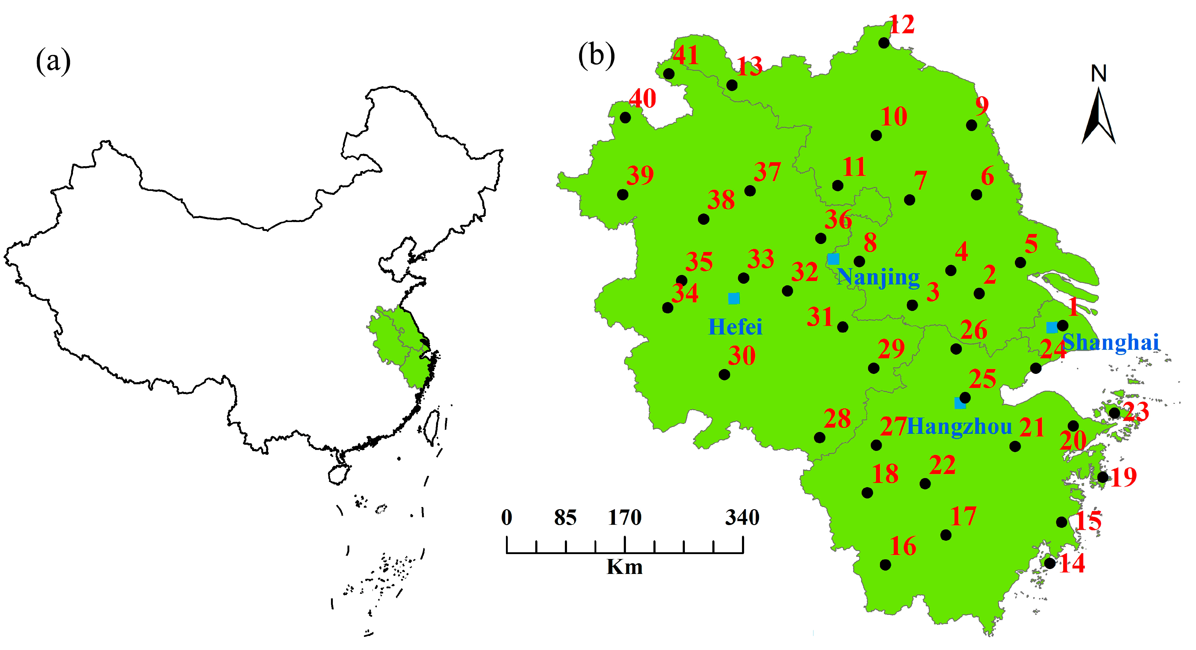 IJERPH | Free Full-Text | The Effect of Urban Heat Island on Climate  Warming in the Yangtze River Delta Urban Agglomeration in China