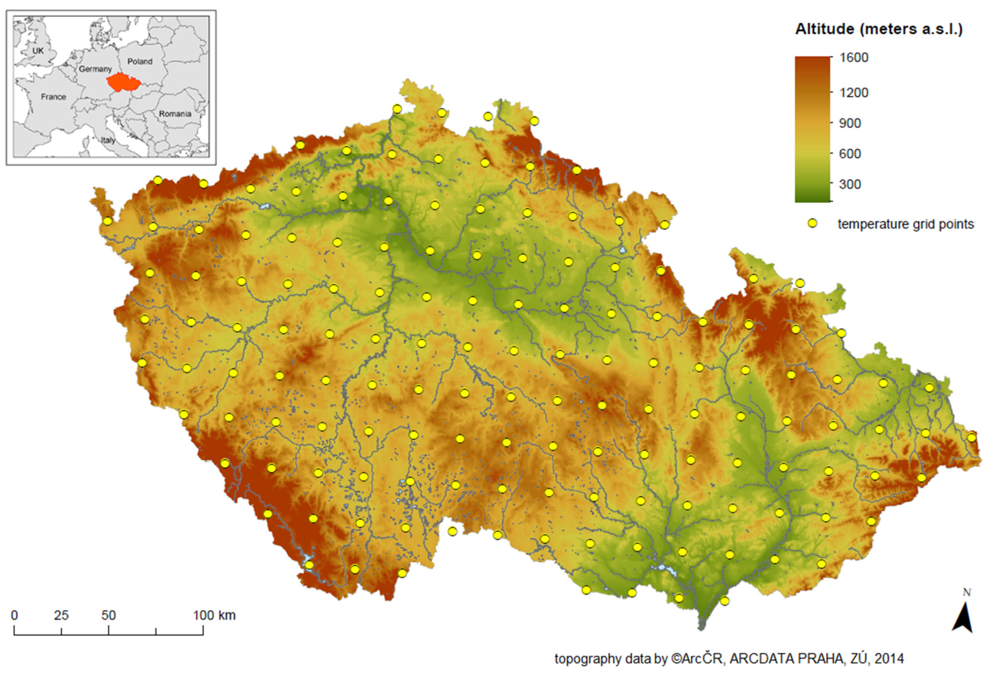 IJERPH | Free Full-Text | Spatial Patterns of Heat-Related Cardiovascular  Mortality in the Czech Republic