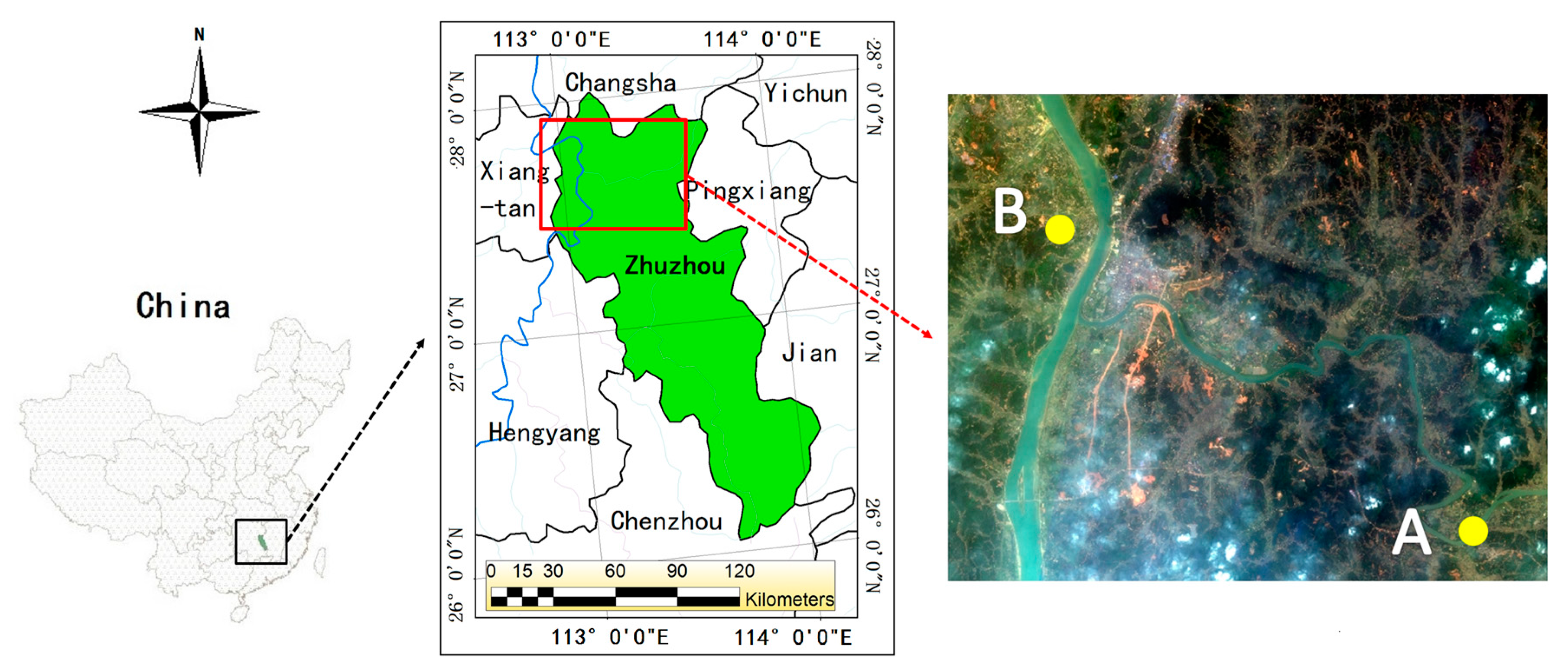 Ijerph Free Full Text Comparative Analysis Of Gf 1 And Hj 1 Data To Derive The Optimal Scale For Monitoring Heavy Metal Stress In Rice Html