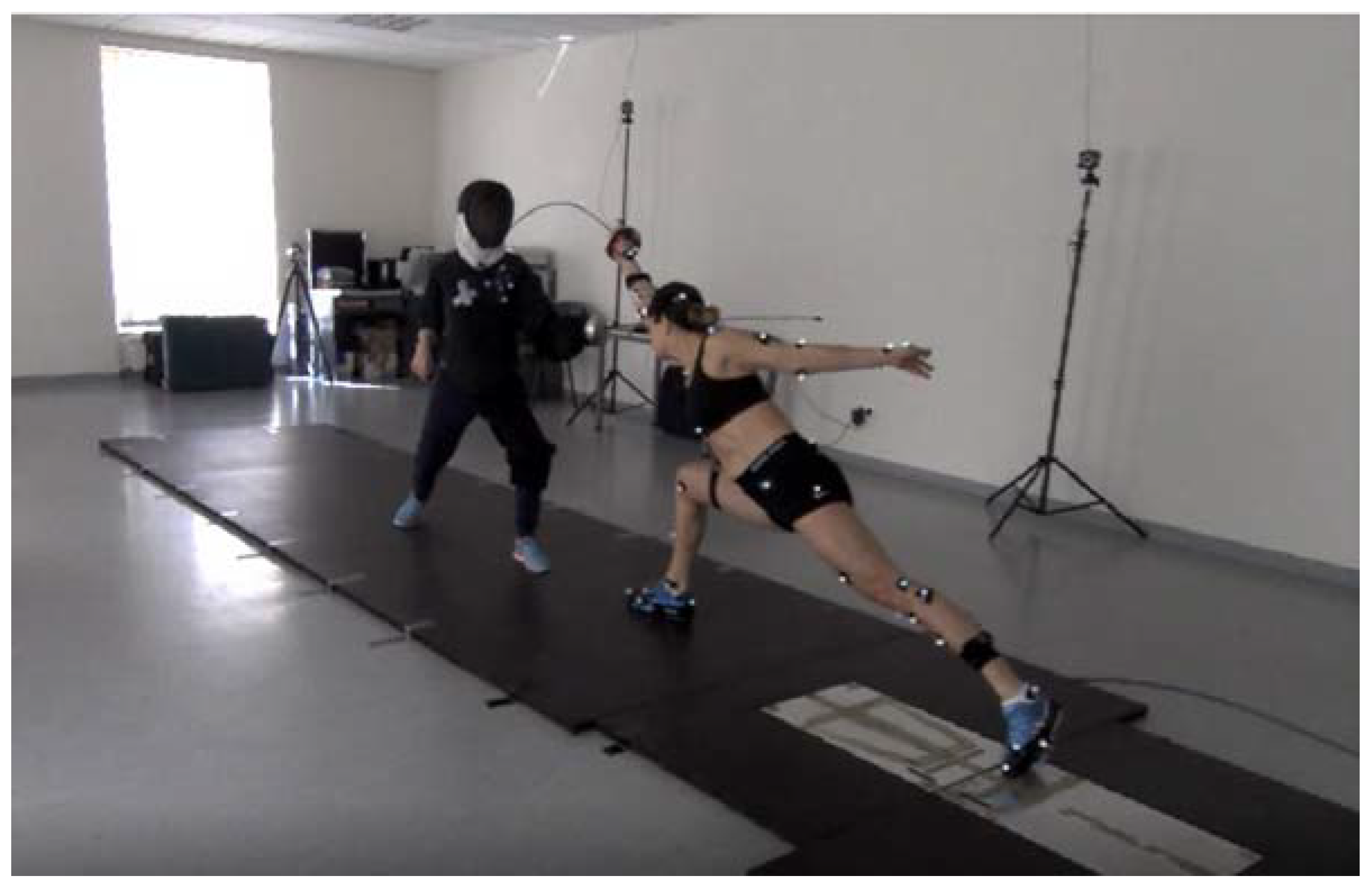 IJERPH | Free Full-Text | Flèche versus Lunge as the Optimal Footwork  Technique in Fencing