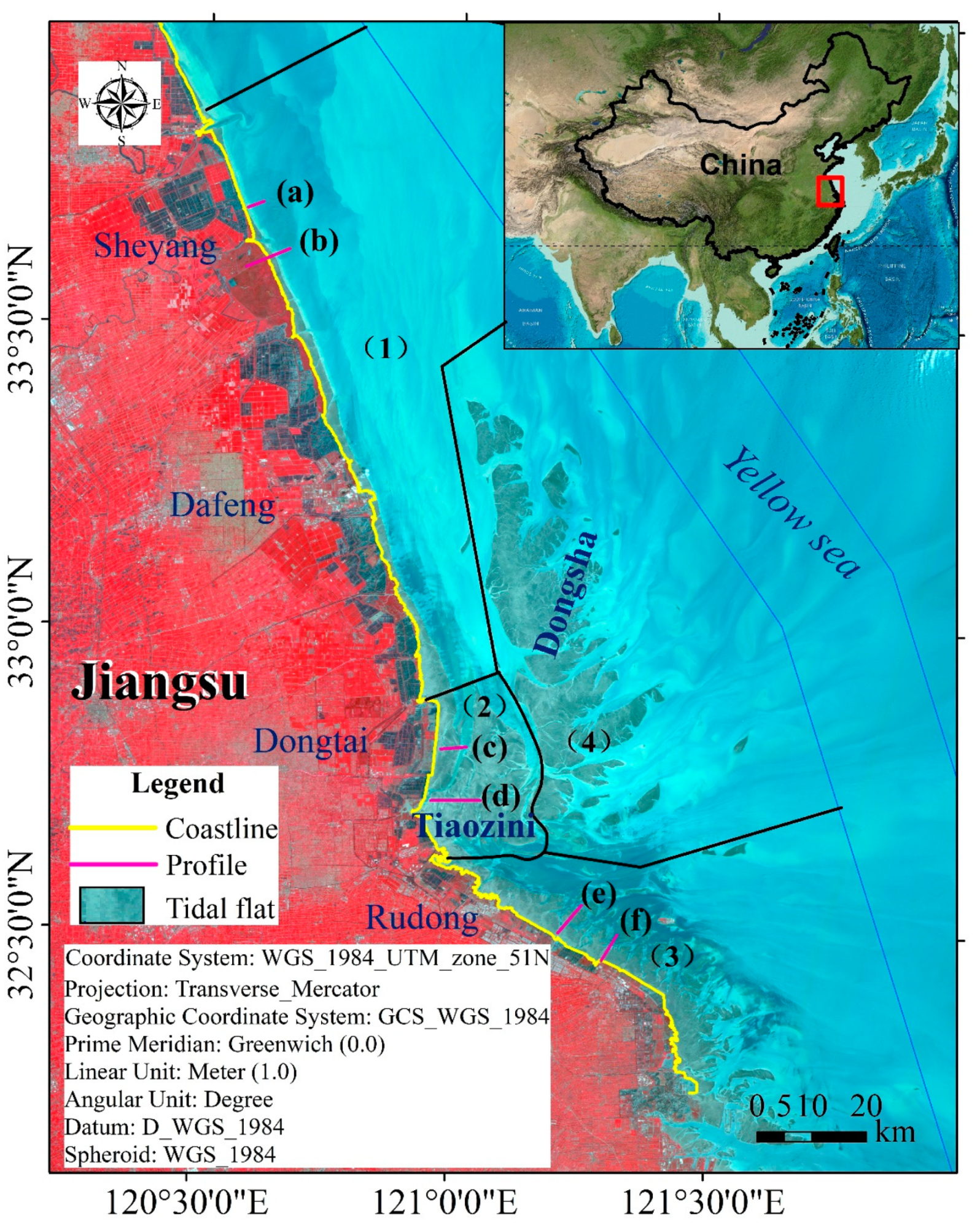 IJERPH | Free Full-Text | Recent Evolution of Coastal Tidal Flats 