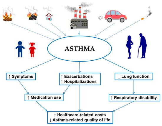 IJERPH | Free Full-Text | Impact of Air Pollution on Asthma Outcomes