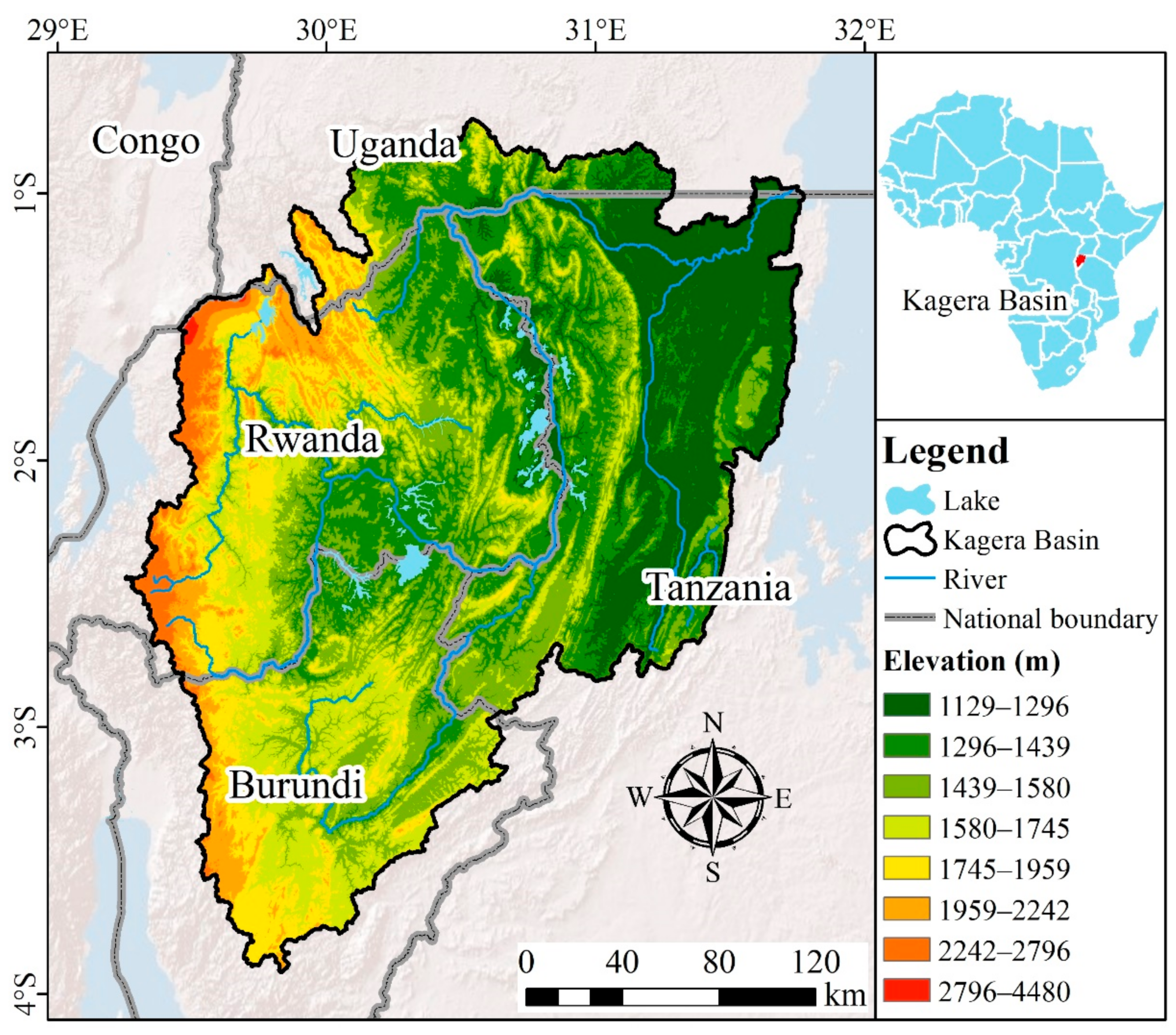 IJERPH | Free Full-Text | Grid-Scale Impact of Climate Change and Human  Influence on Soil Erosion within East African Highlands (Kagera Basin) |  HTML