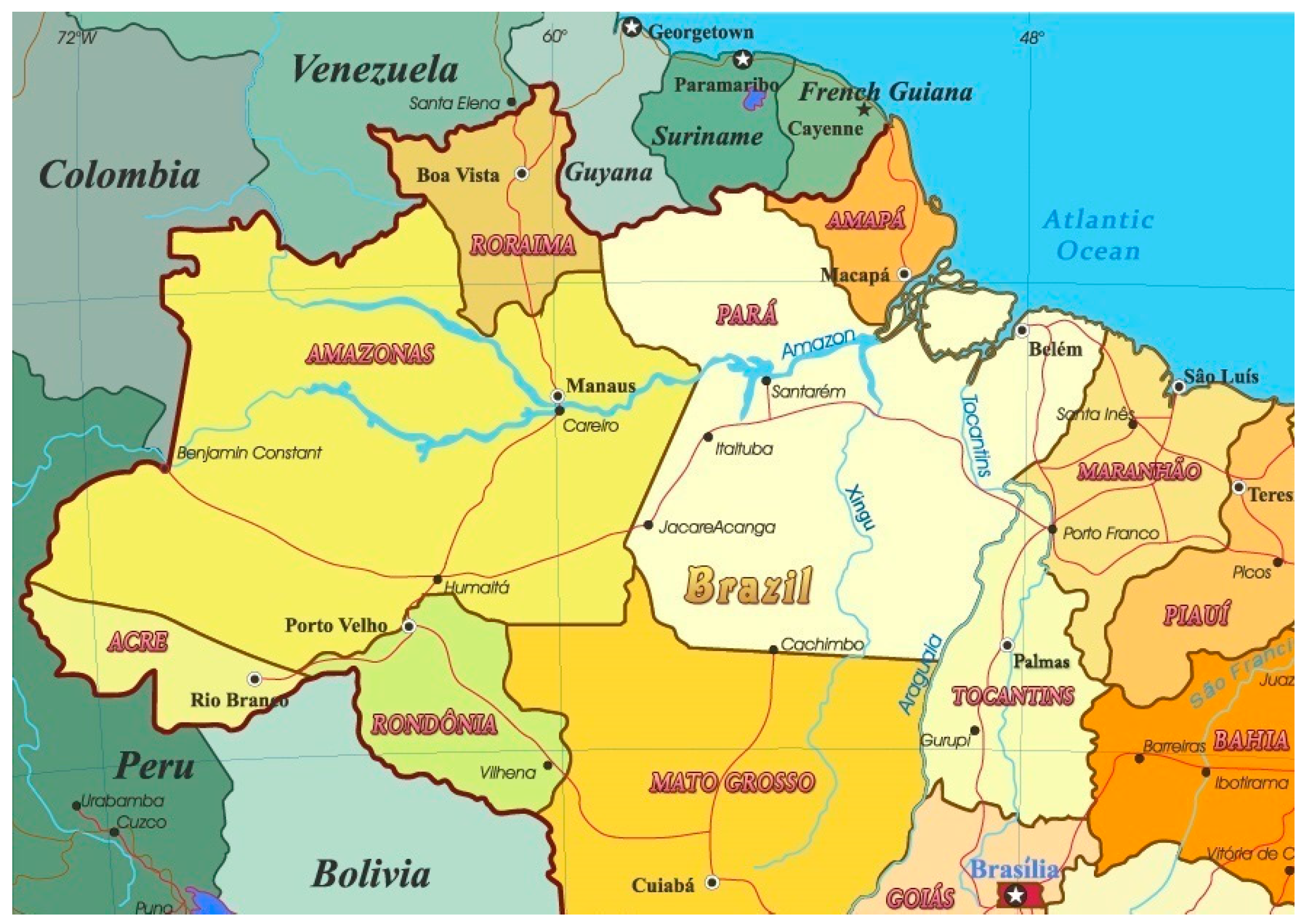IJERPH | Free Full-Text | Comparisons between the Neighboring States of  Amazonas and Pará in Brazil in the Second Wave of COVID-19 Outbreak and a  Possible Role of Early Ambulatory Treatment | HTML