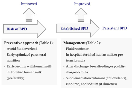 IJERPH | Free Full-Text | The Role of Nutrition in the Prevention and  Management of Bronchopulmonary Dysplasia: A Literature Review and Clinical  Approach