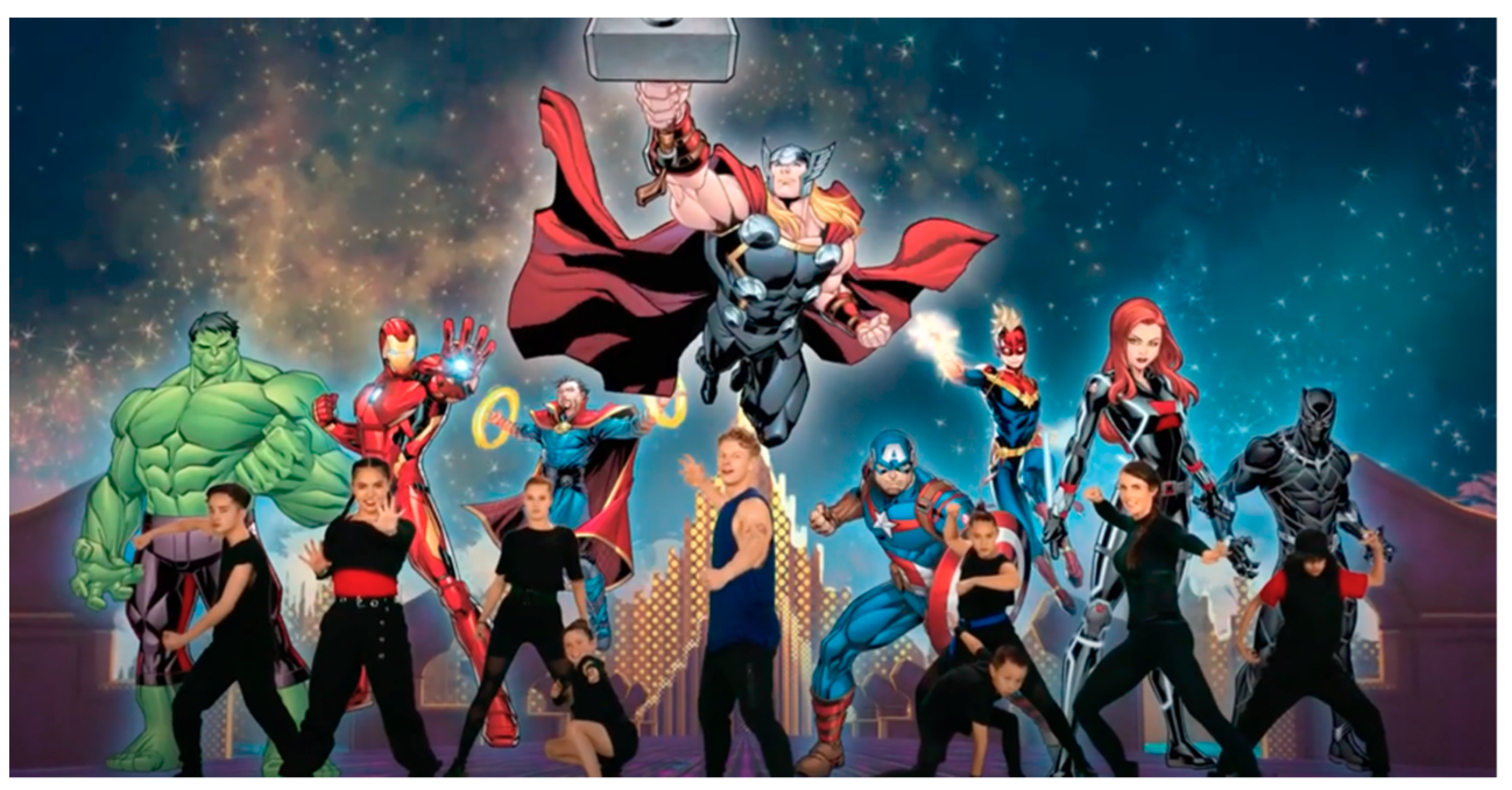 IJERPH | Free Full-Text | Can Earth's Mightiest Heroes Help Children Be  Physically Active? Exploring the Immersive Qualities of Les Mills' and  Marvel's “Move Like the Avengers” Video