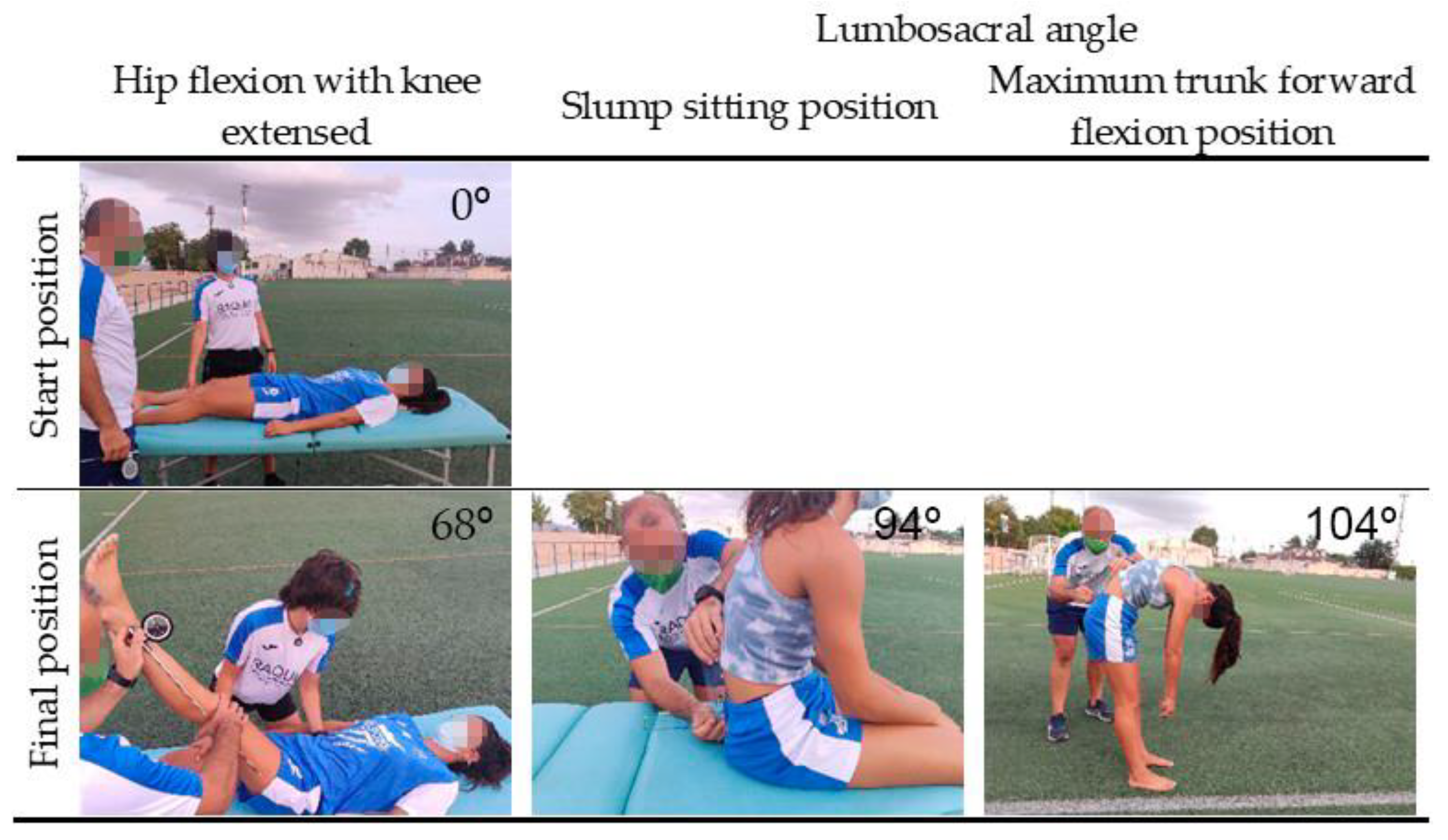 IJERPH | Free Full-Text | The Potential Role of Hamstring Extensibility on  Sagittal Pelvic Tilt, Sagittal Spinal Curves and Recurrent Low Back Pain in  Team Sports Players: A Gender Perspective Analysis