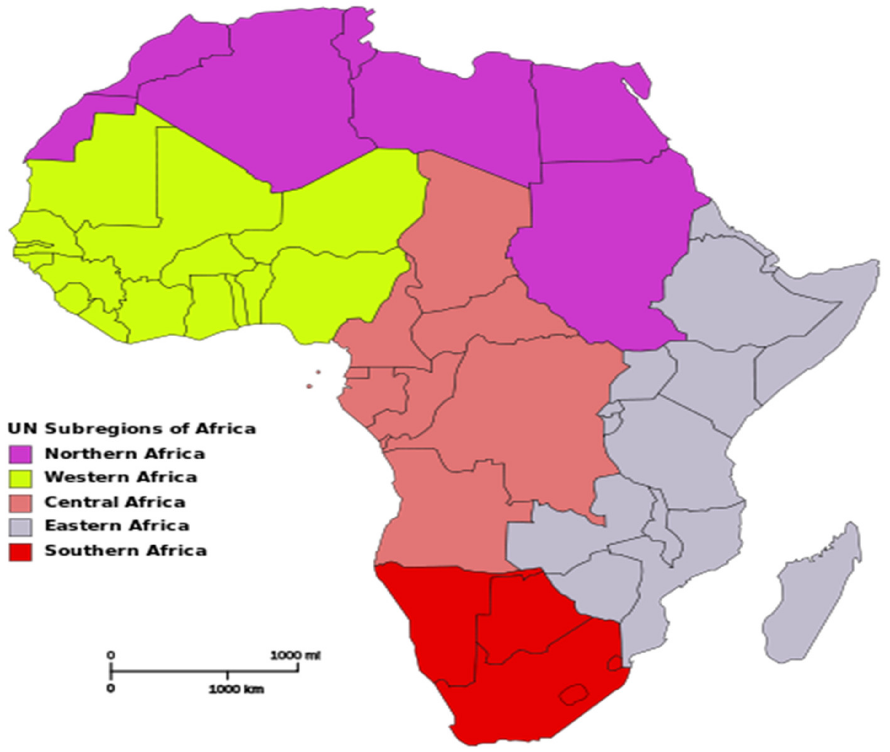 Simple Climate Map Of Africa 6714