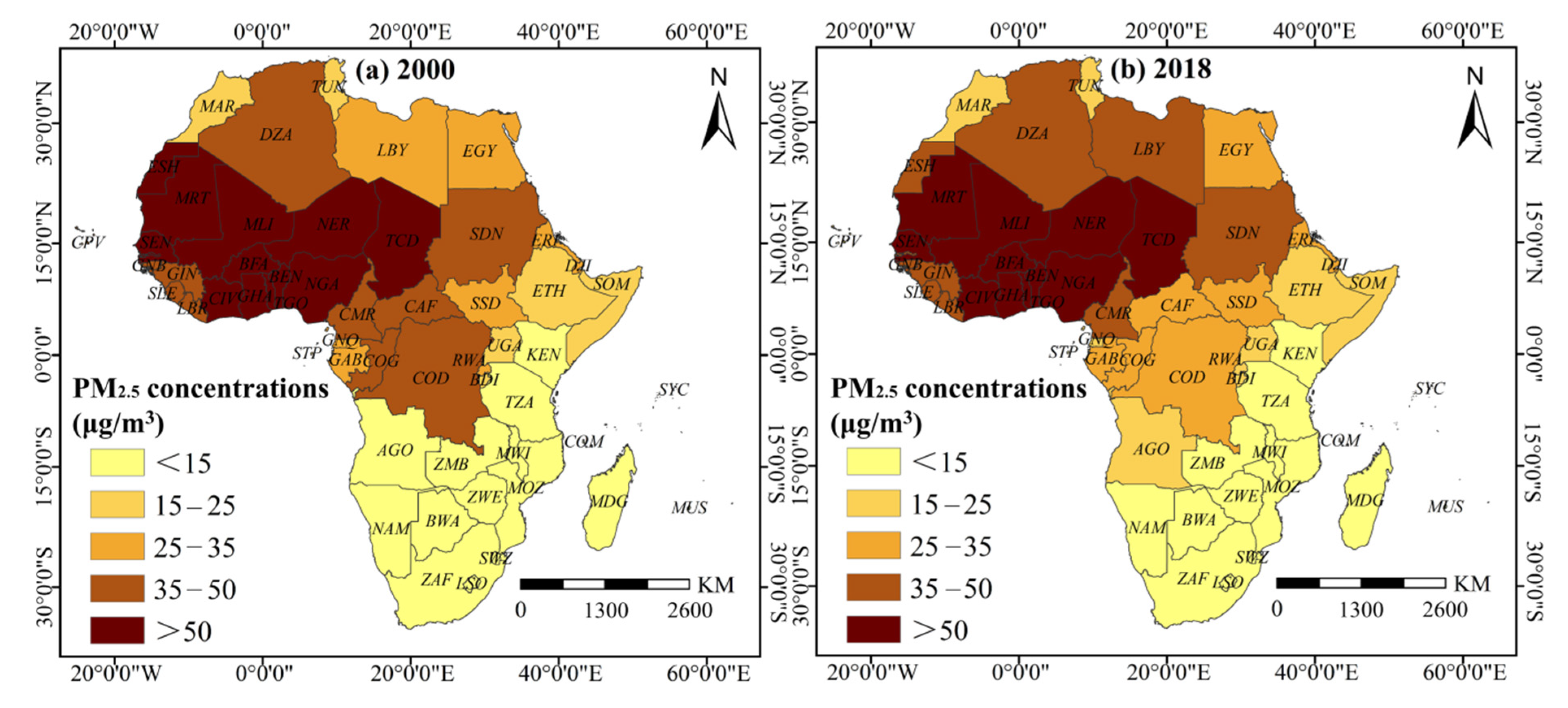 Ijerph Free Full Text The Driving Influence Of Multi Dimensional Urbanization On Pm2 5 Concentrations In Africa New Evidence From Multi Source Remote Sensing Data 00 18 Html