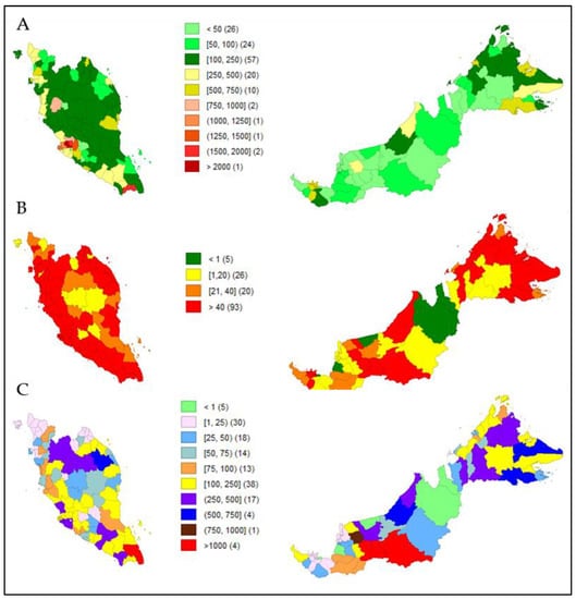 IJERPH  Free Full-Text  Influence of Population Density for 