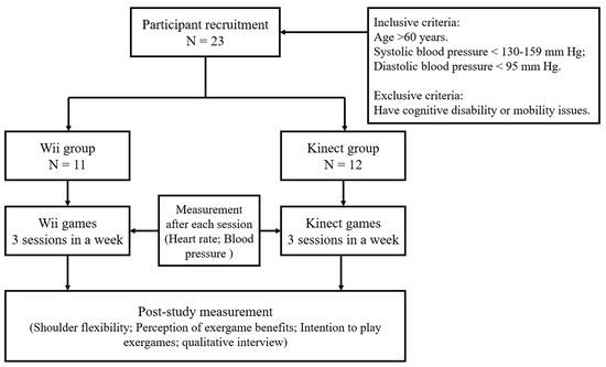IJERPH | Free Full-Text | Wii or Kinect? A Pilot Study of the Exergame  Effects on Older Adults&rsquo; Physical Fitness and Psychological Perception