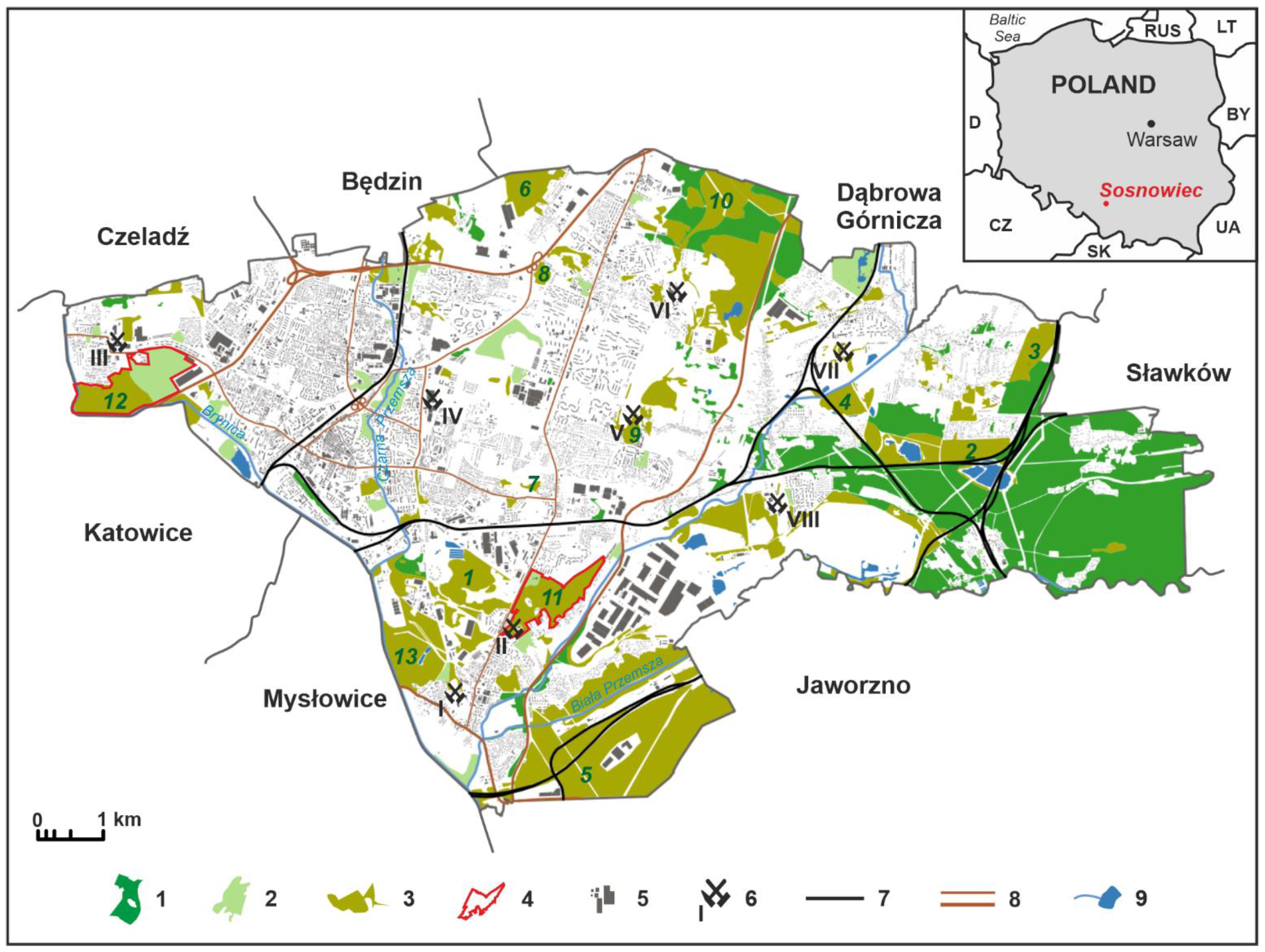 IJERPH | Free Full-Text | The Perception of Urban Forests in Post-Mining  Areas: A Case Study of Sosnowiec-Poland | HTML