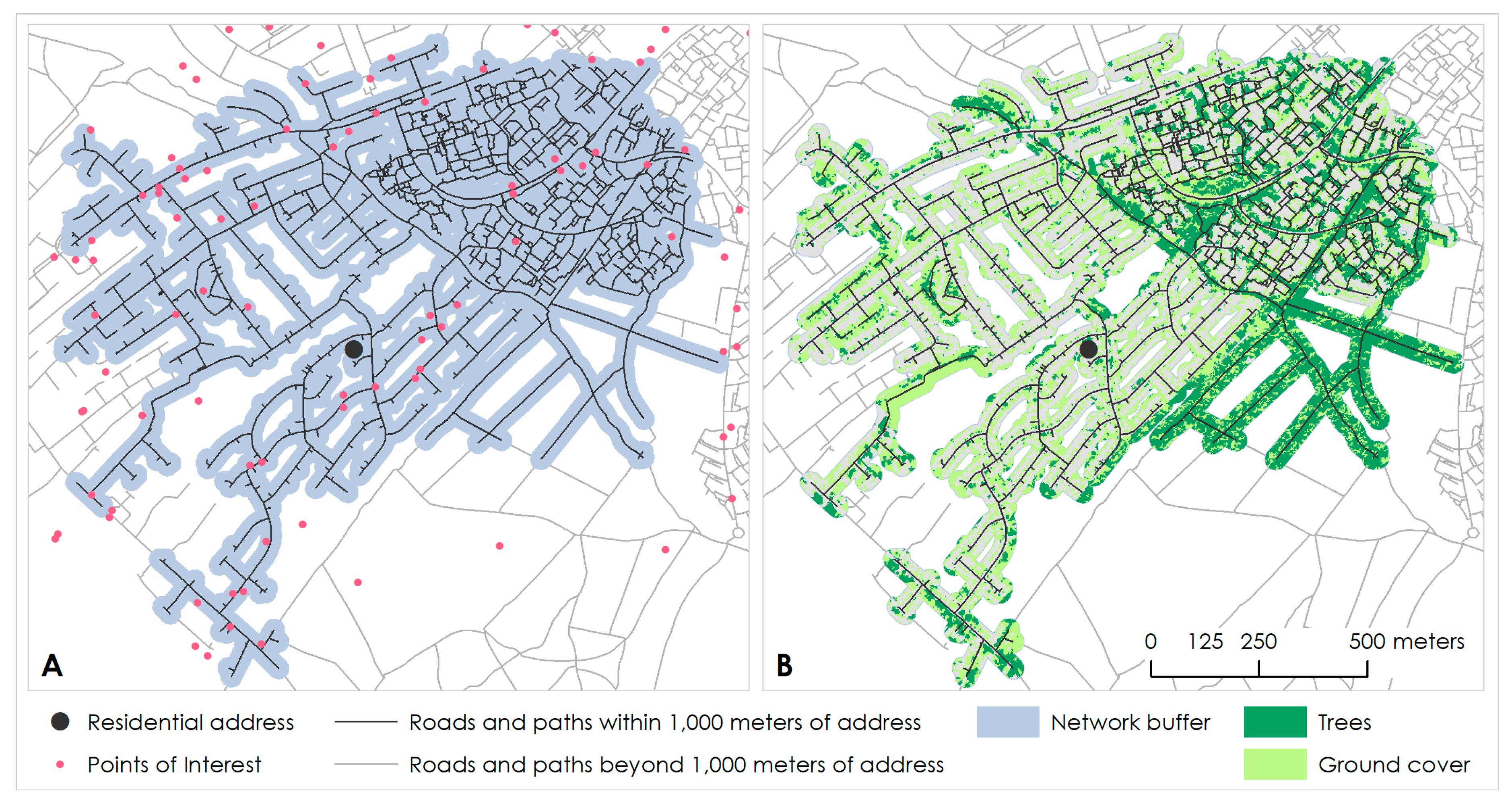 Illustrations of male and female bodies corresponding to the UK Biobank