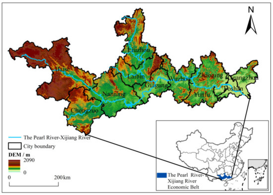 IJERPH | Free Full-Text | Study on Driving Factors and Spatial Effects of  Environmental Pollution in the Pearl River-Xijiang River Economic Belt,  China