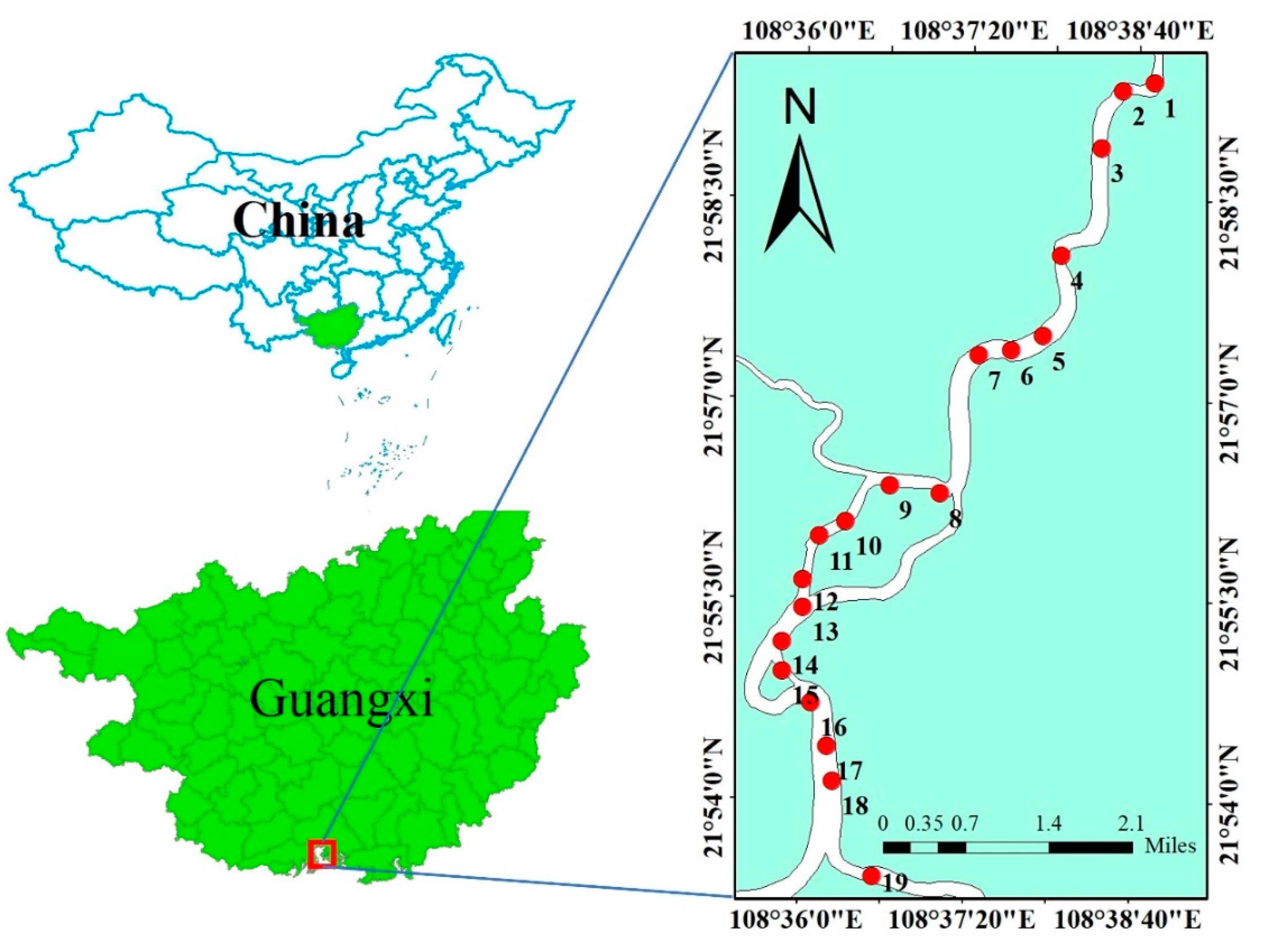 IJERPH | Free Full-Text | Distribution, Assessment, and Source of Heavy  Metals in Sediments of the Qinjiang River, China